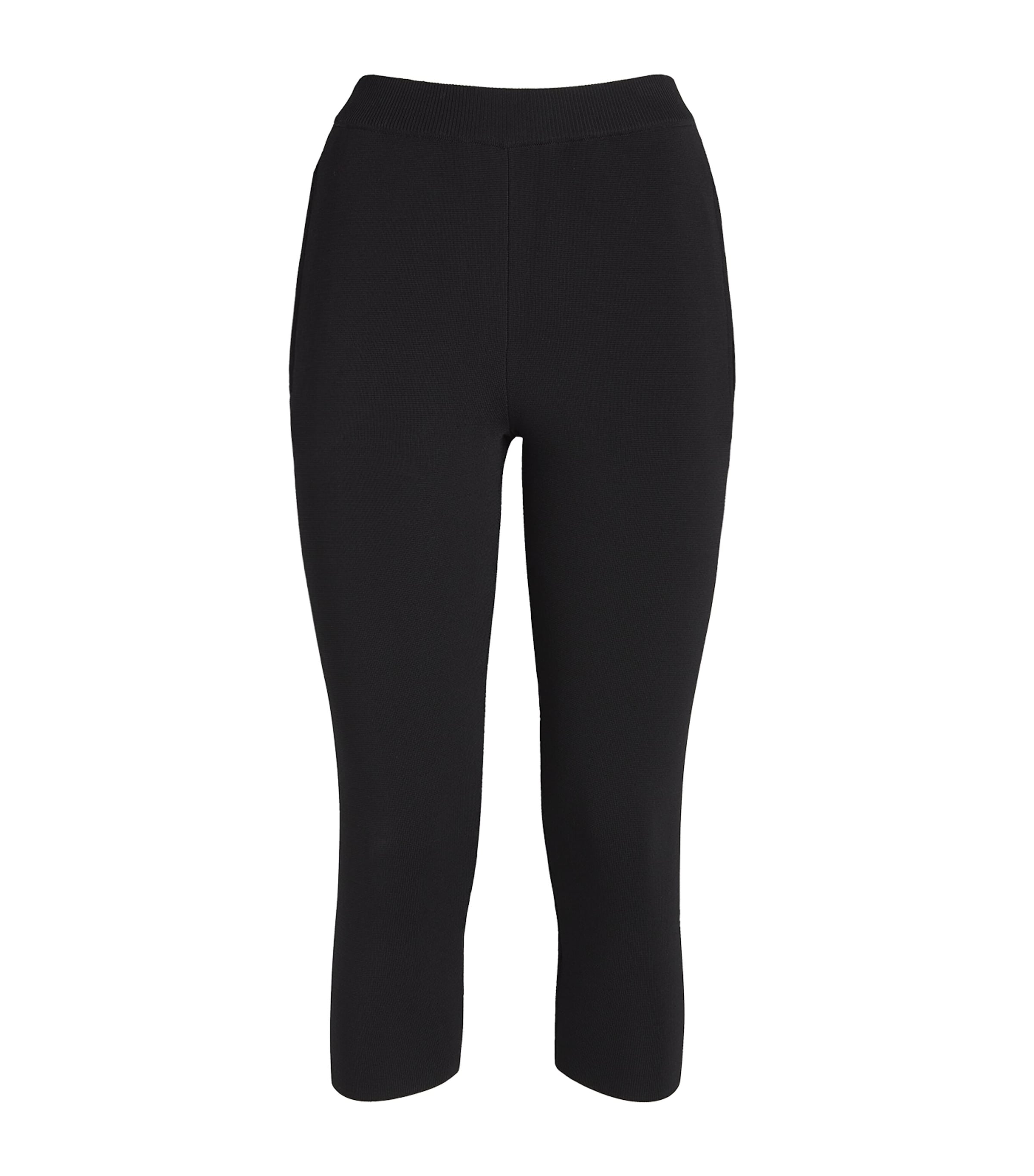 Aexae Technical Capri Leggings In Black