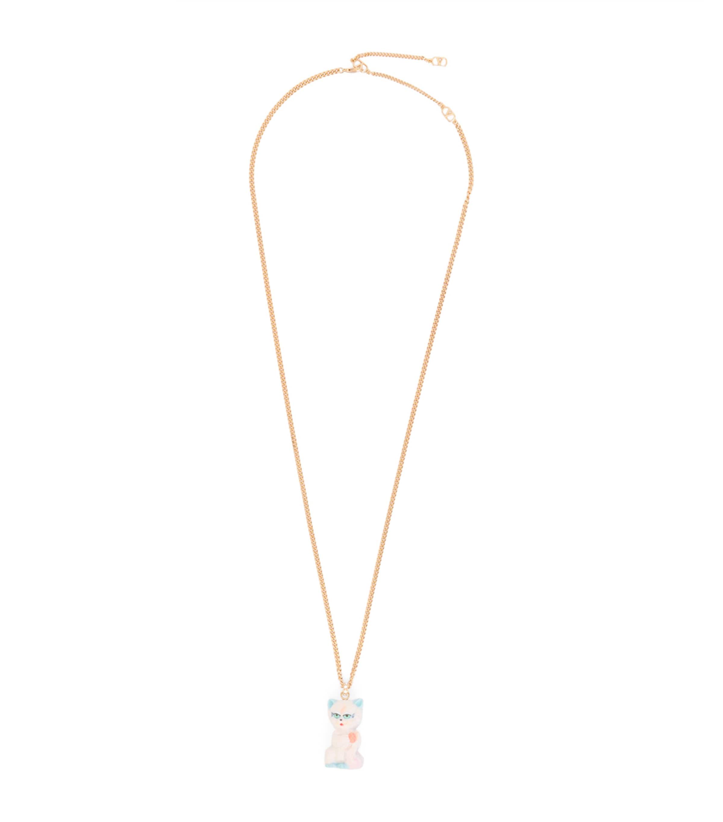 Valentino Garavani Le Chat de La Maison Necklace | Harrods HK