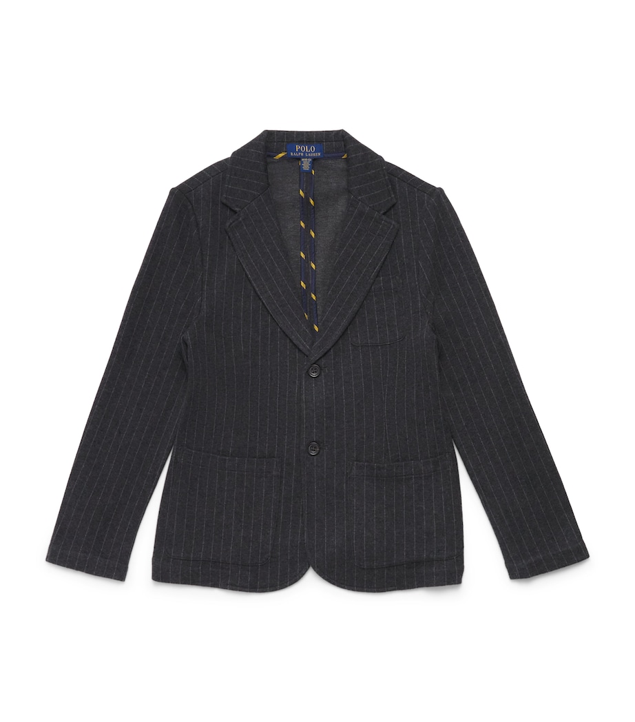 Cotton-Blend Blazer (2-7 Years) NAVY/STRIP Image 1