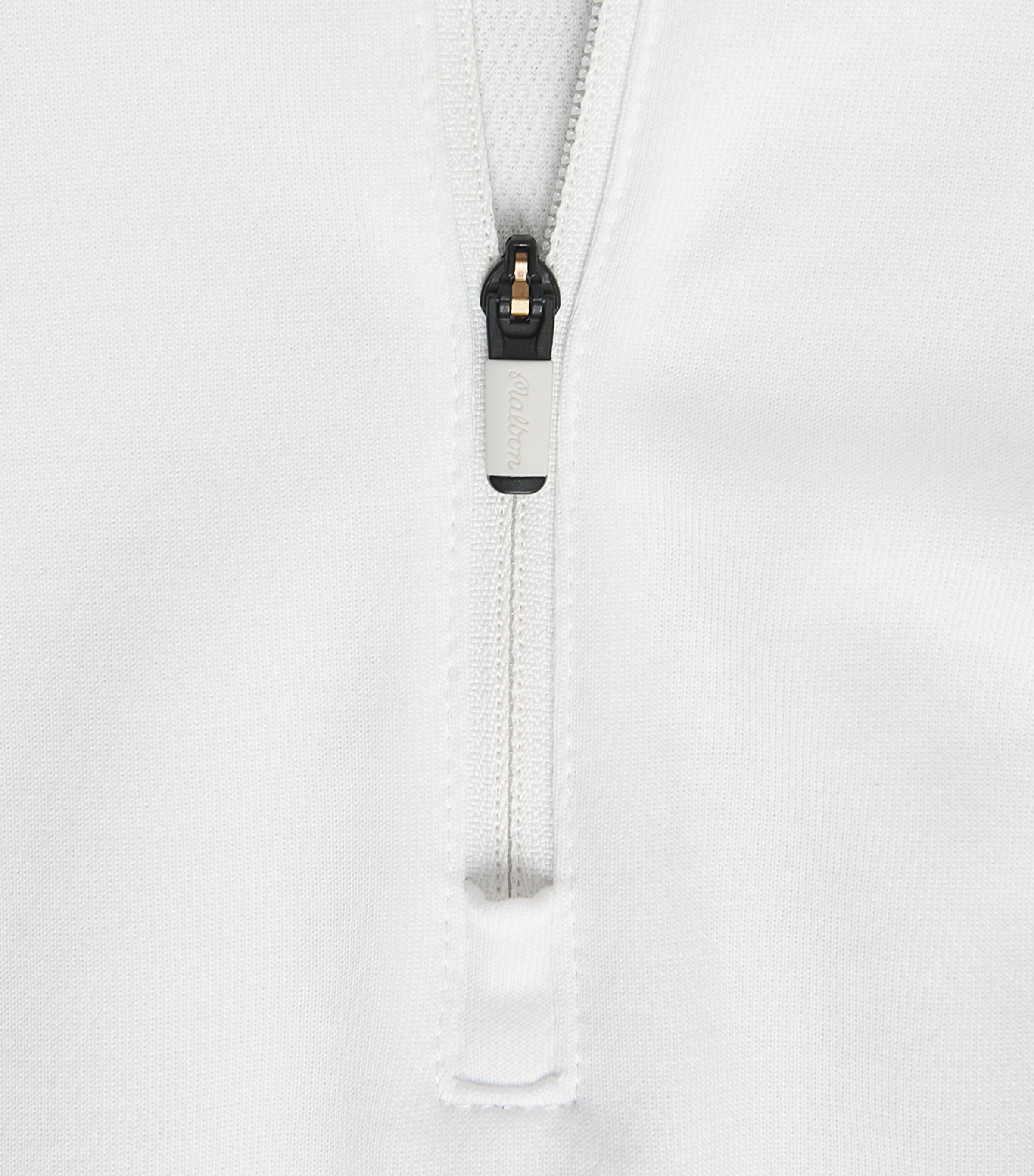 Malbon Golf Mens Flyer Mid Layer White Image 6