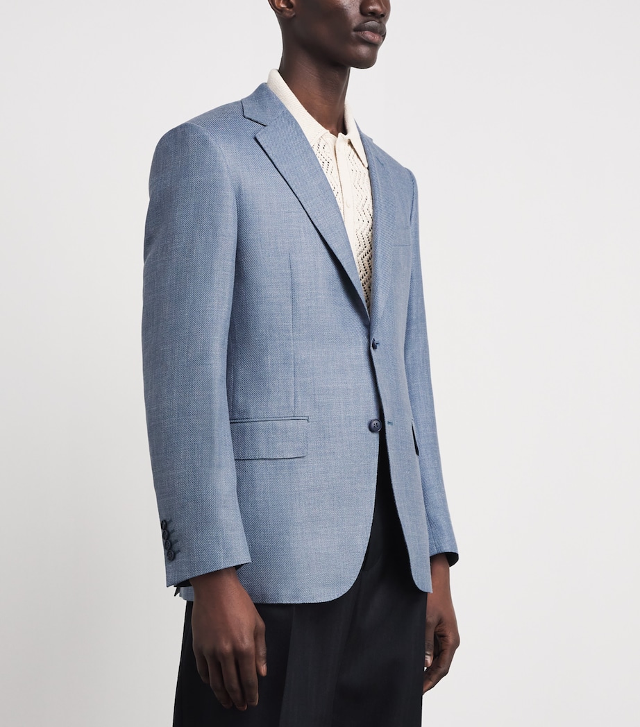 Wool-Blend Blazer 401 Image 4