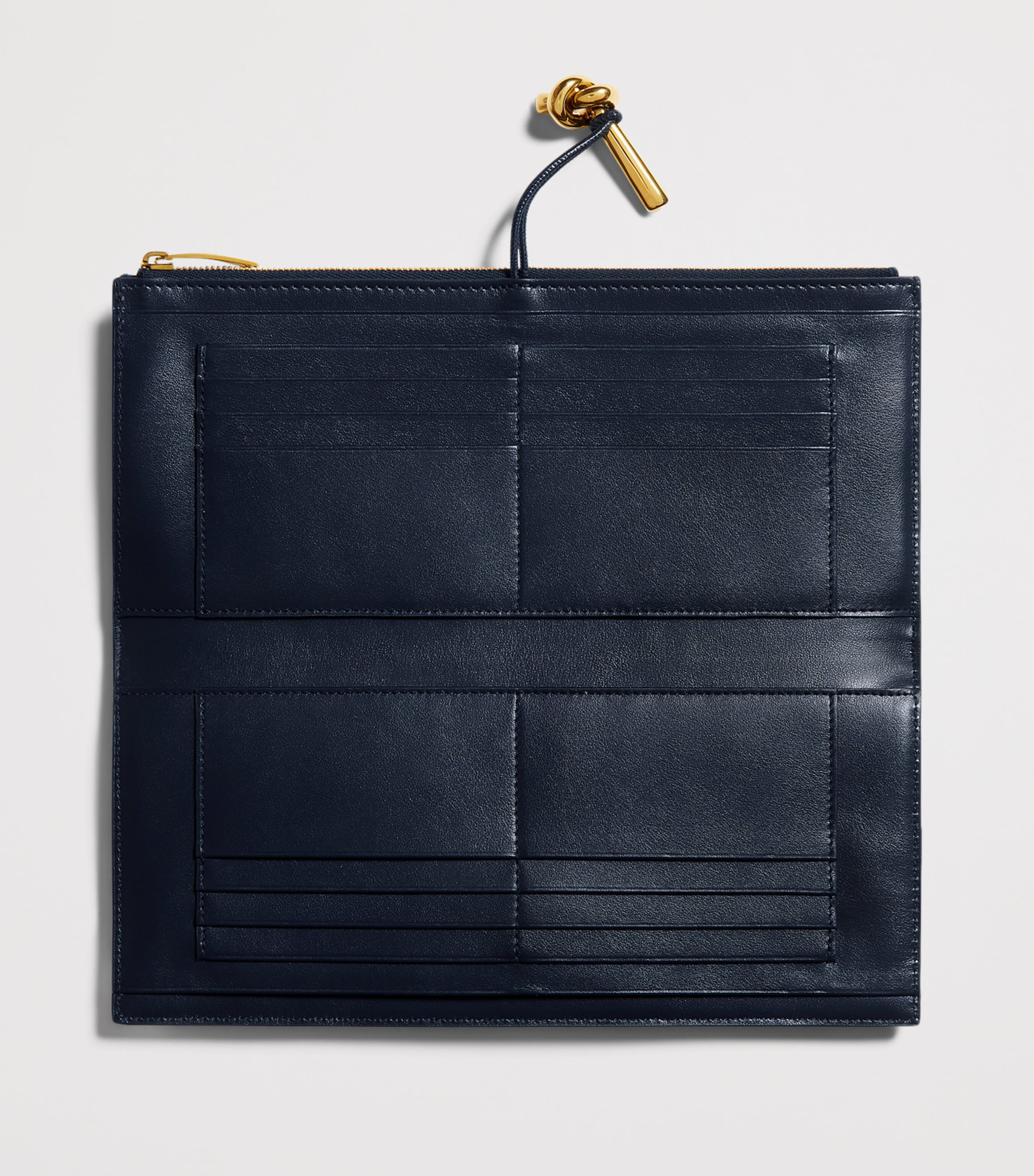 Bottega Veneta Leather Andiamo Bifold Wallet Image 2