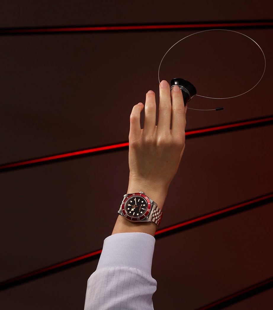 Stainless Steel Black Bay Watch 41mm BLACK Image 7