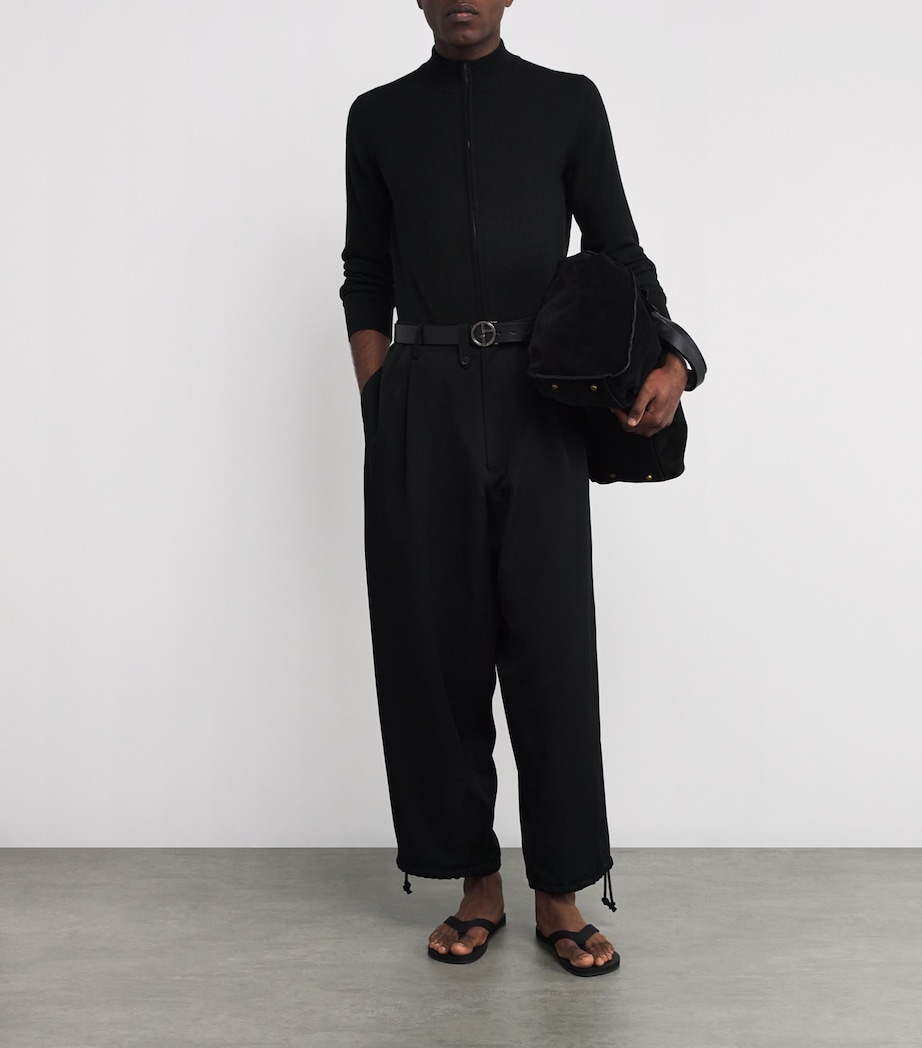 Cashmere Zip-Up Cardigan UC99 Image 2