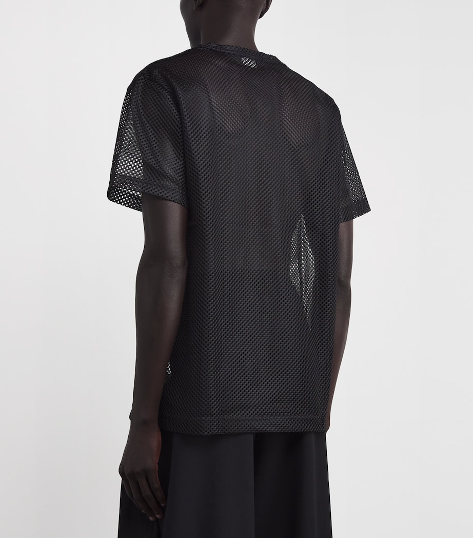 Mesh T-Shirt BLACK Image 4
