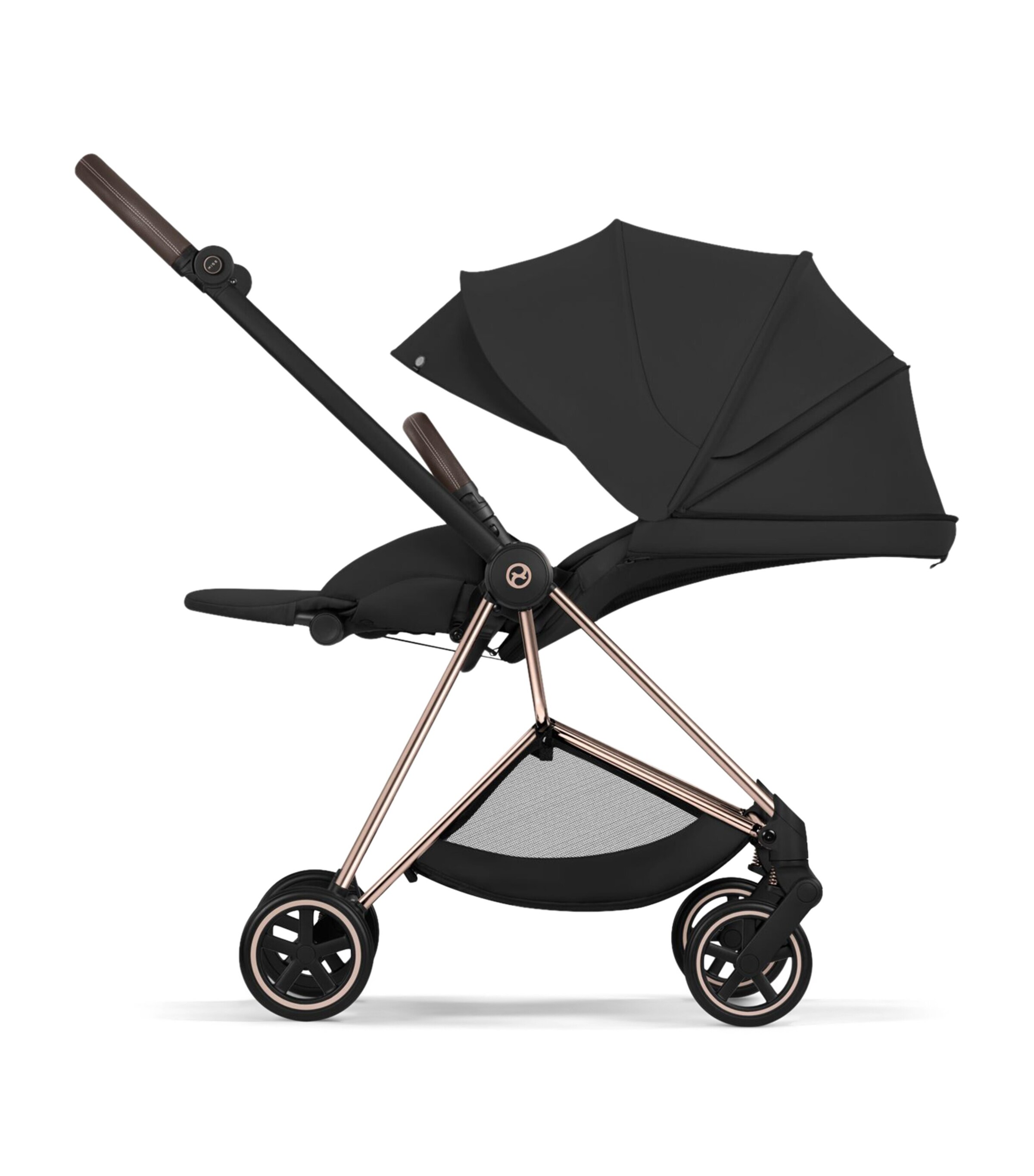 Cybex MIOS Pushchair with Carrycot Comfort Collection Sepia Black Image 8