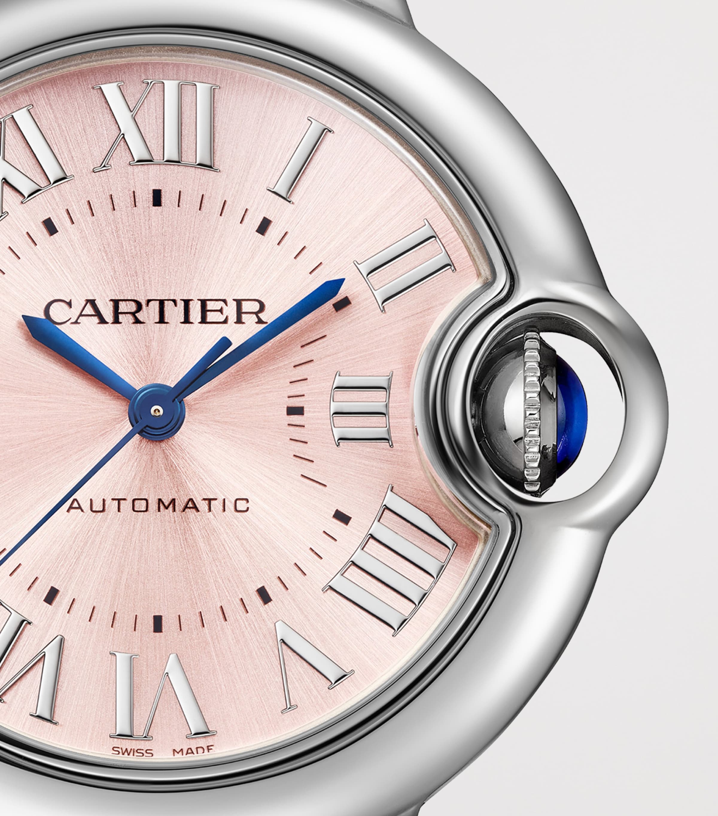 Cartier Stainless Steel Ballon Bleu de Cartier Watch 33mm Steel Image 3