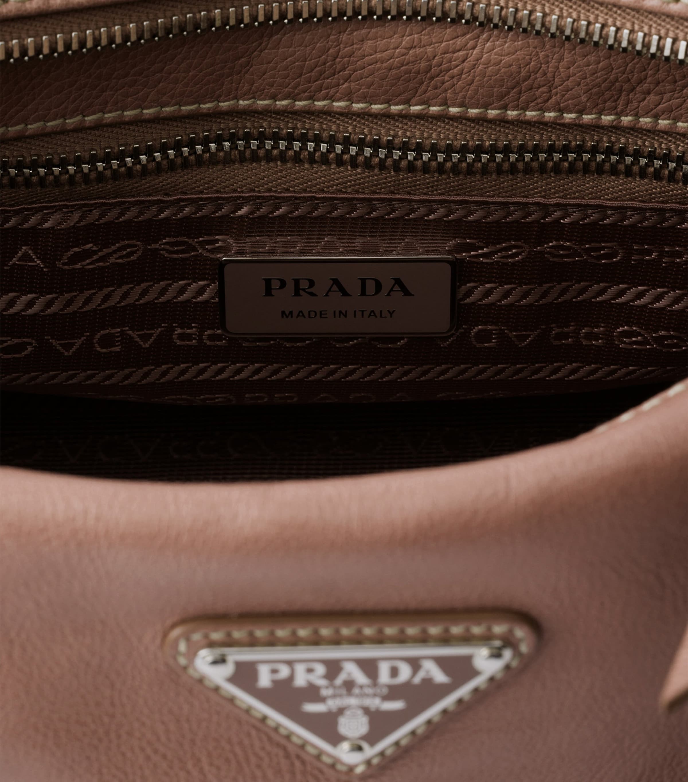 Prada Medium Leather Bonnie Shoulder Bag Image 5