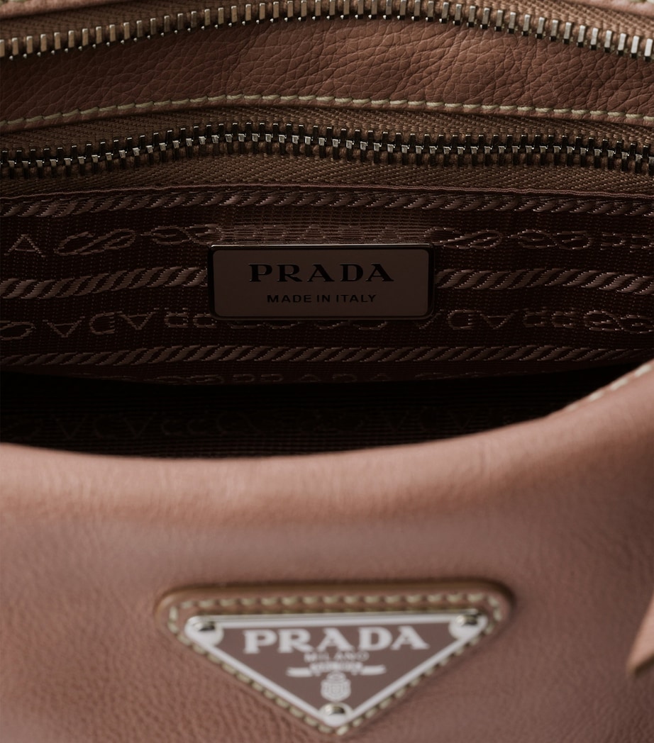 Prada Medium Leather Bonnie Shoulder Bag Image 5