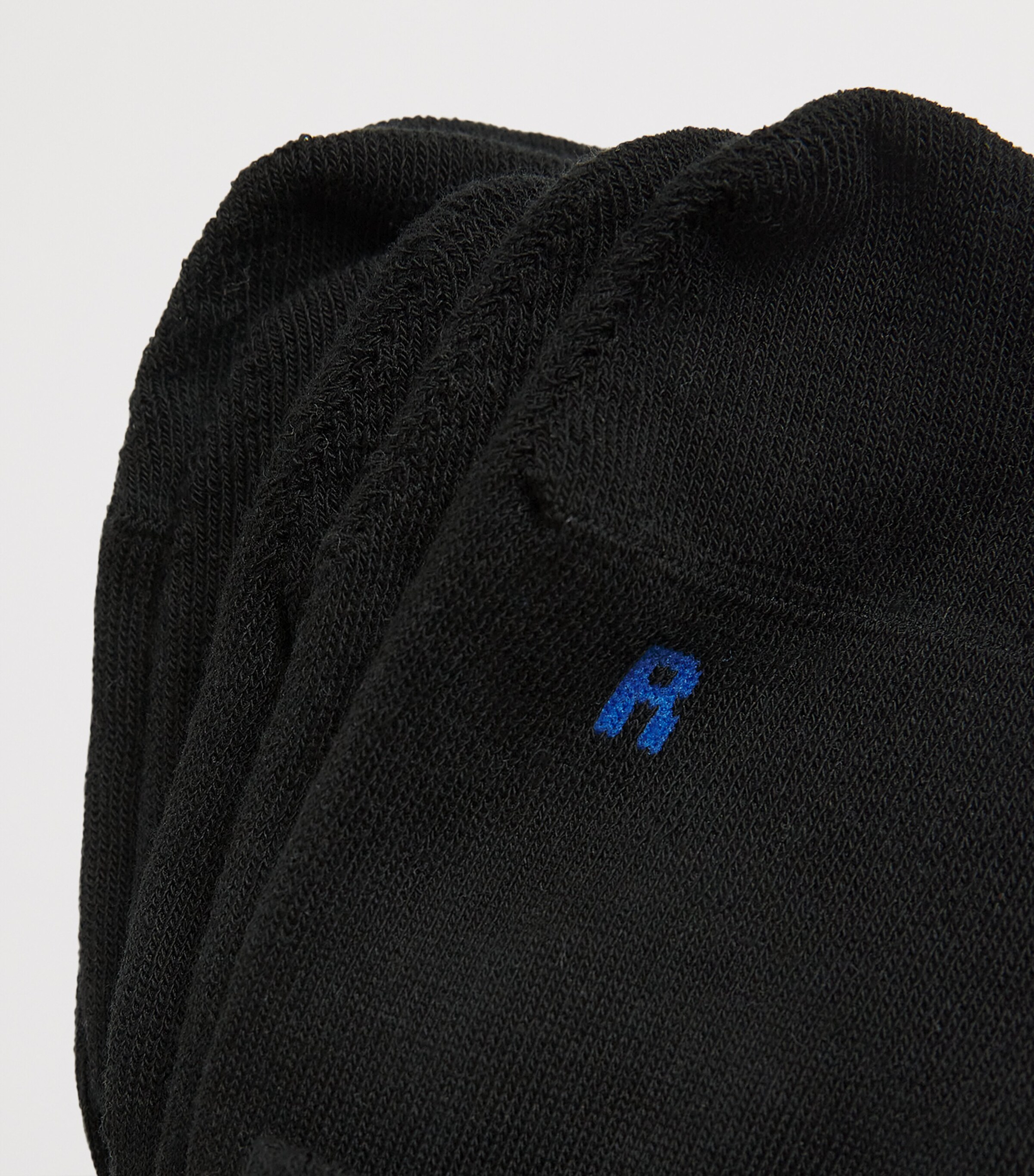 Falke Mens Run Rib Socks Black Image 2