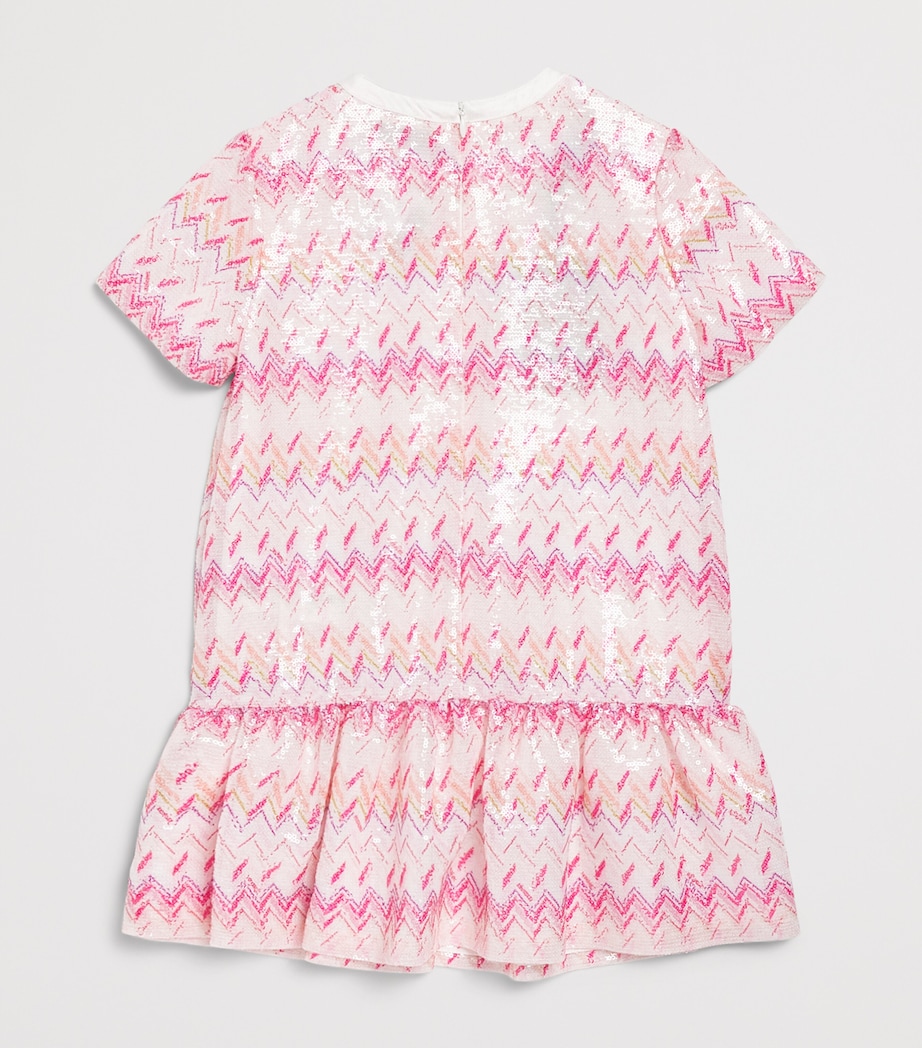 Missoni Kids Sequinned Zigzag Dress (4-14 Years) Image 2