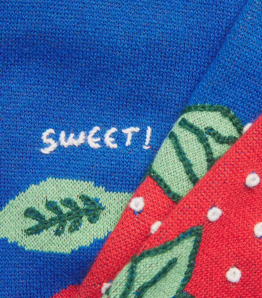Cotton-Blend Cropped Cardigan TUTTI FRUTTI Image 5