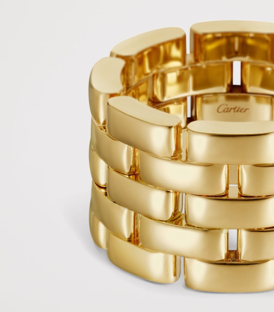 Cartier Yellow Gold Maillon Panthère Ring Yellow Gold Image 5