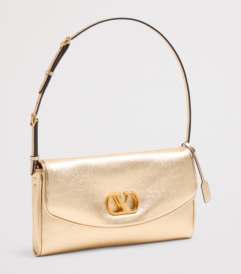 Small Leather DeVain Shoulder Bag 39L Image 2