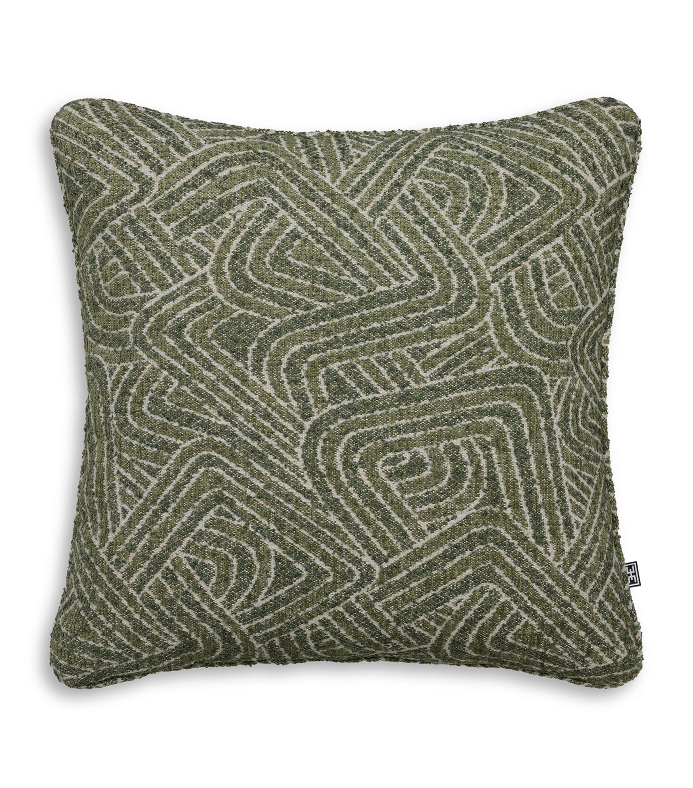Eichholtz Large Camari Cushion (60cm x 60cm) Green Image 1