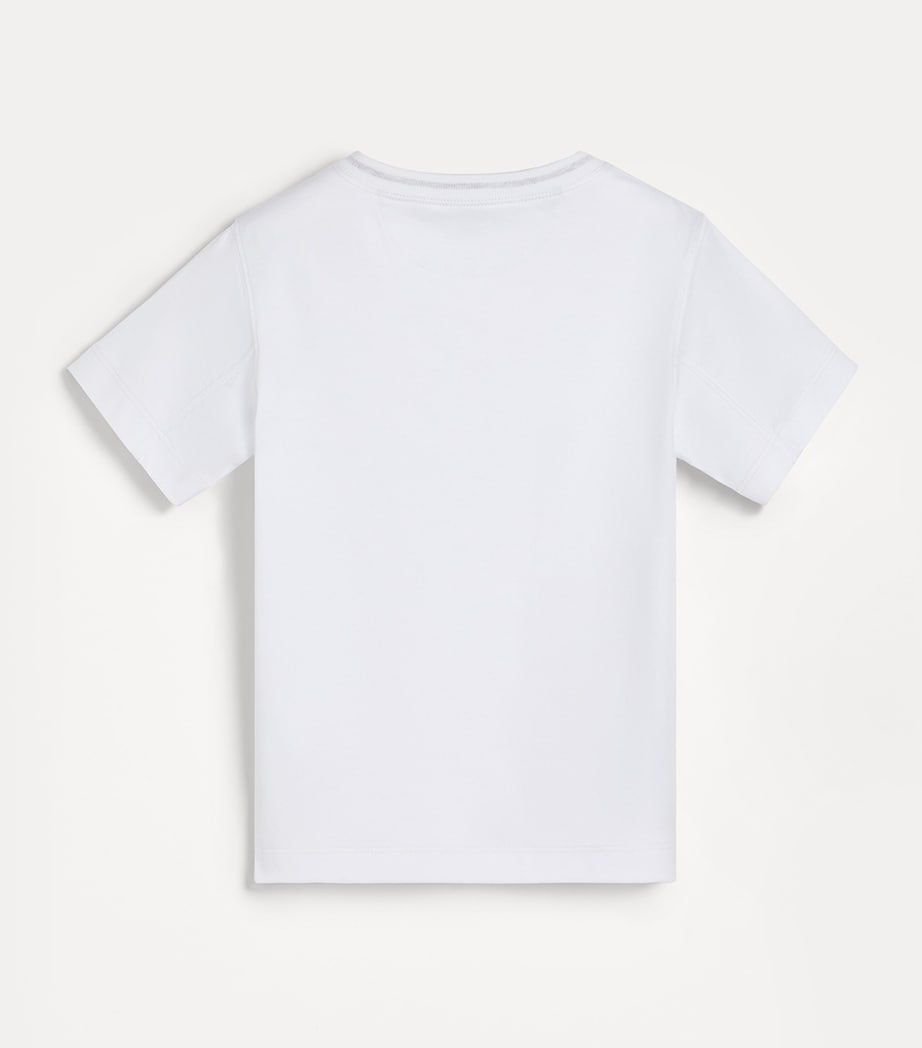 Brunello Cucinelli Kids Cotton T-Shirt (4-6 Years) Image 2