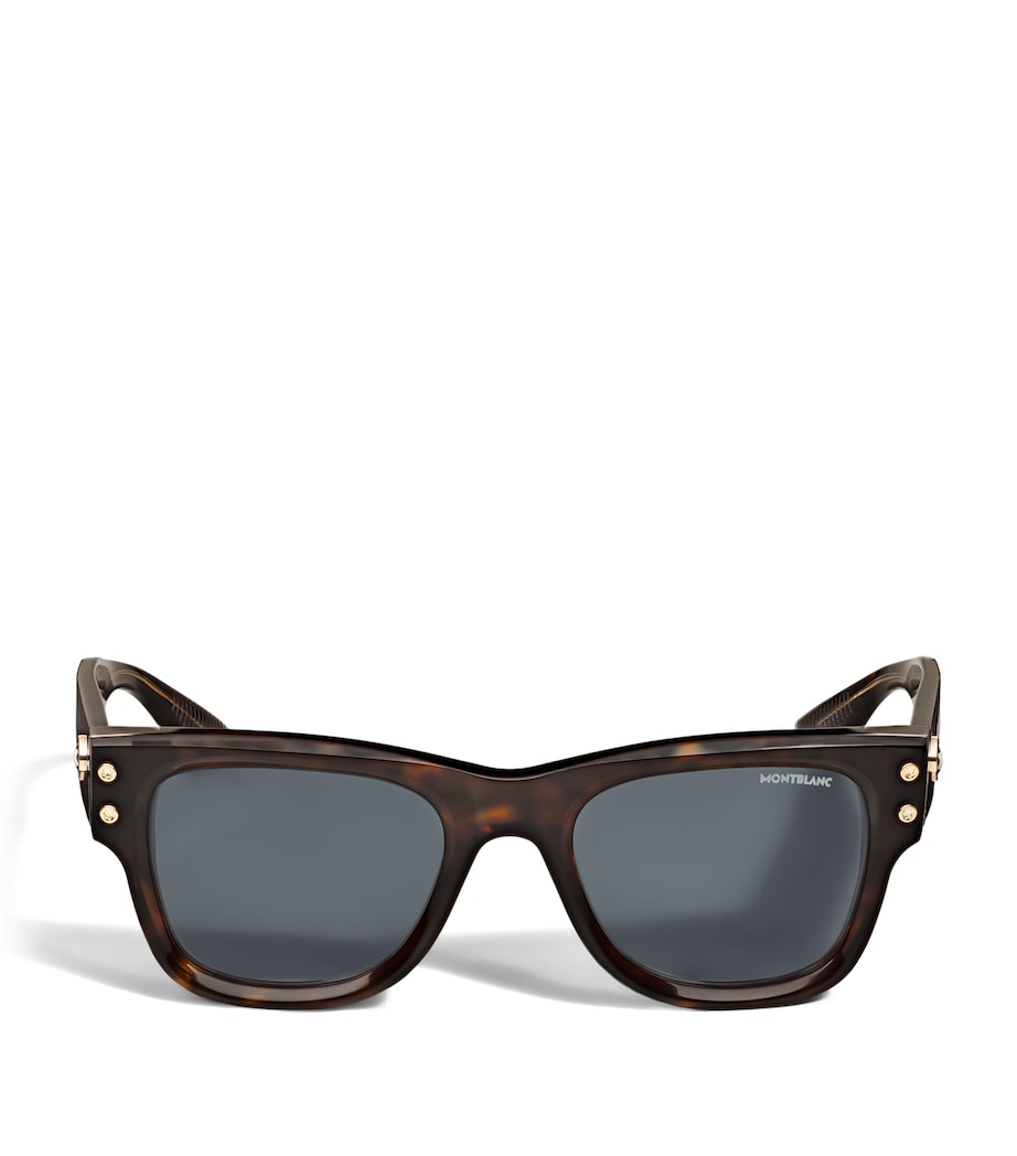 Tortoiseshell Square Sunglasses BROWN TORTOISE Image 1