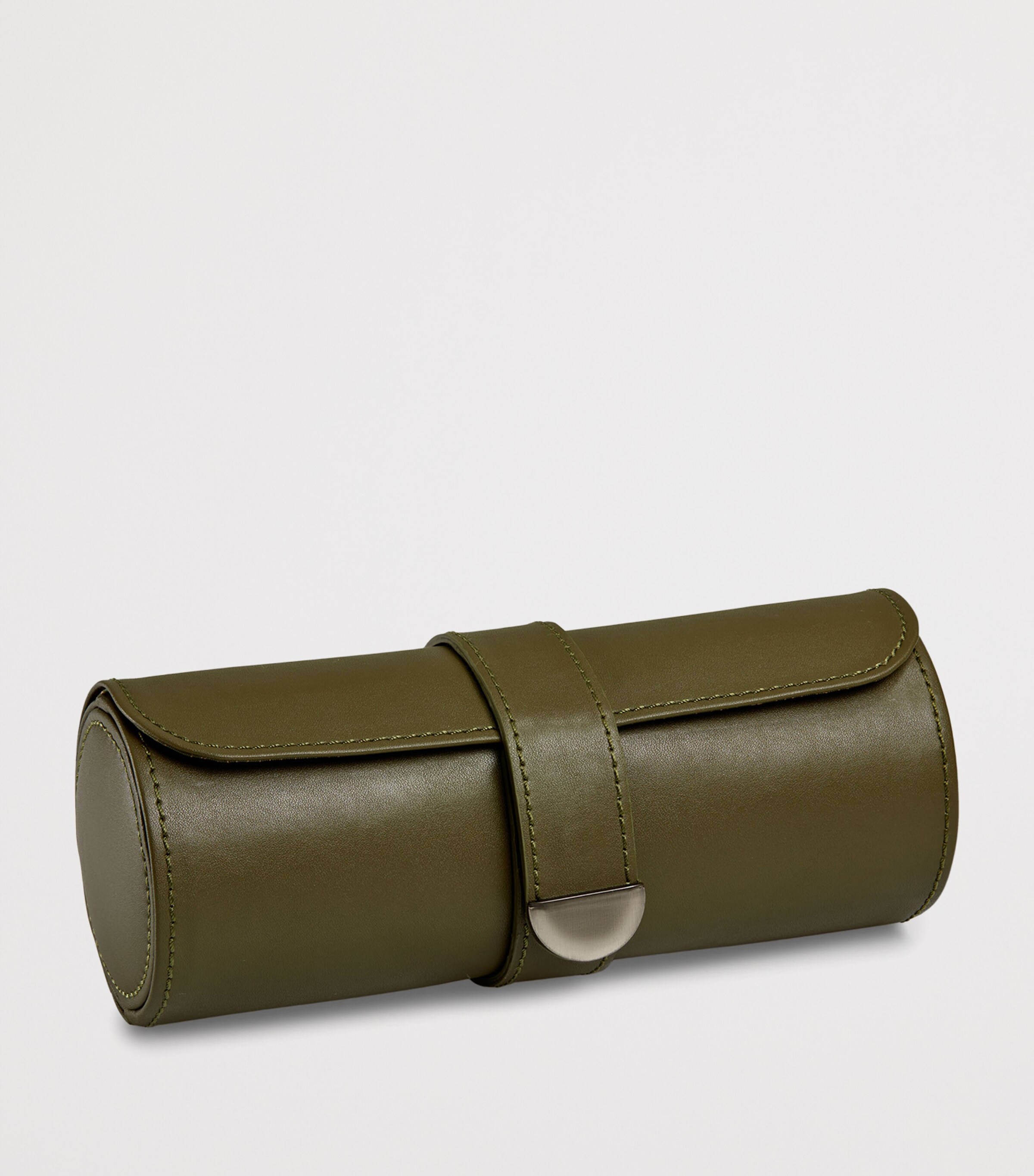 Vegan Earth Triple Watch Roll OLIVE Image 2