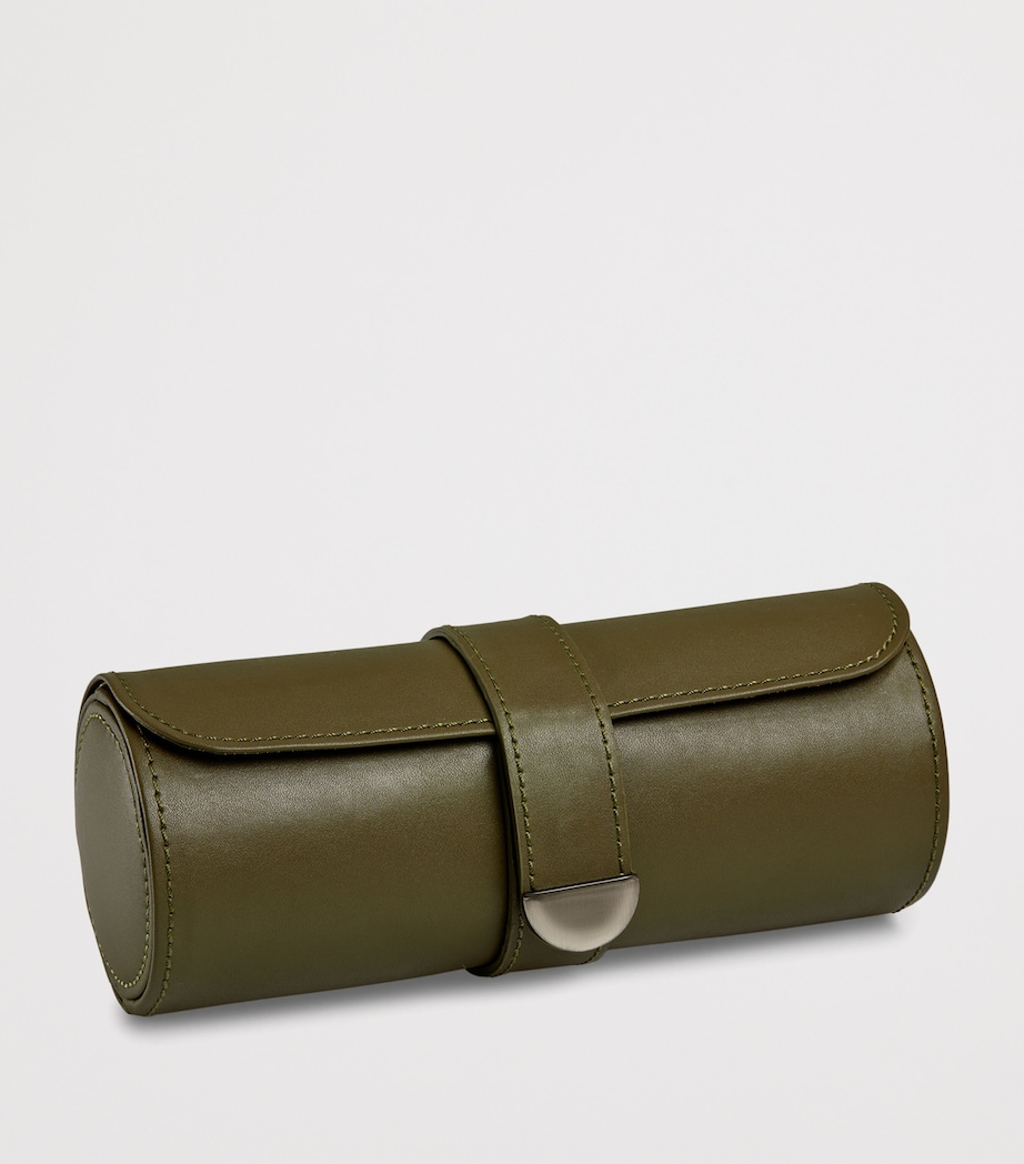 Vegan Earth Triple Watch Roll OLIVE Image 2