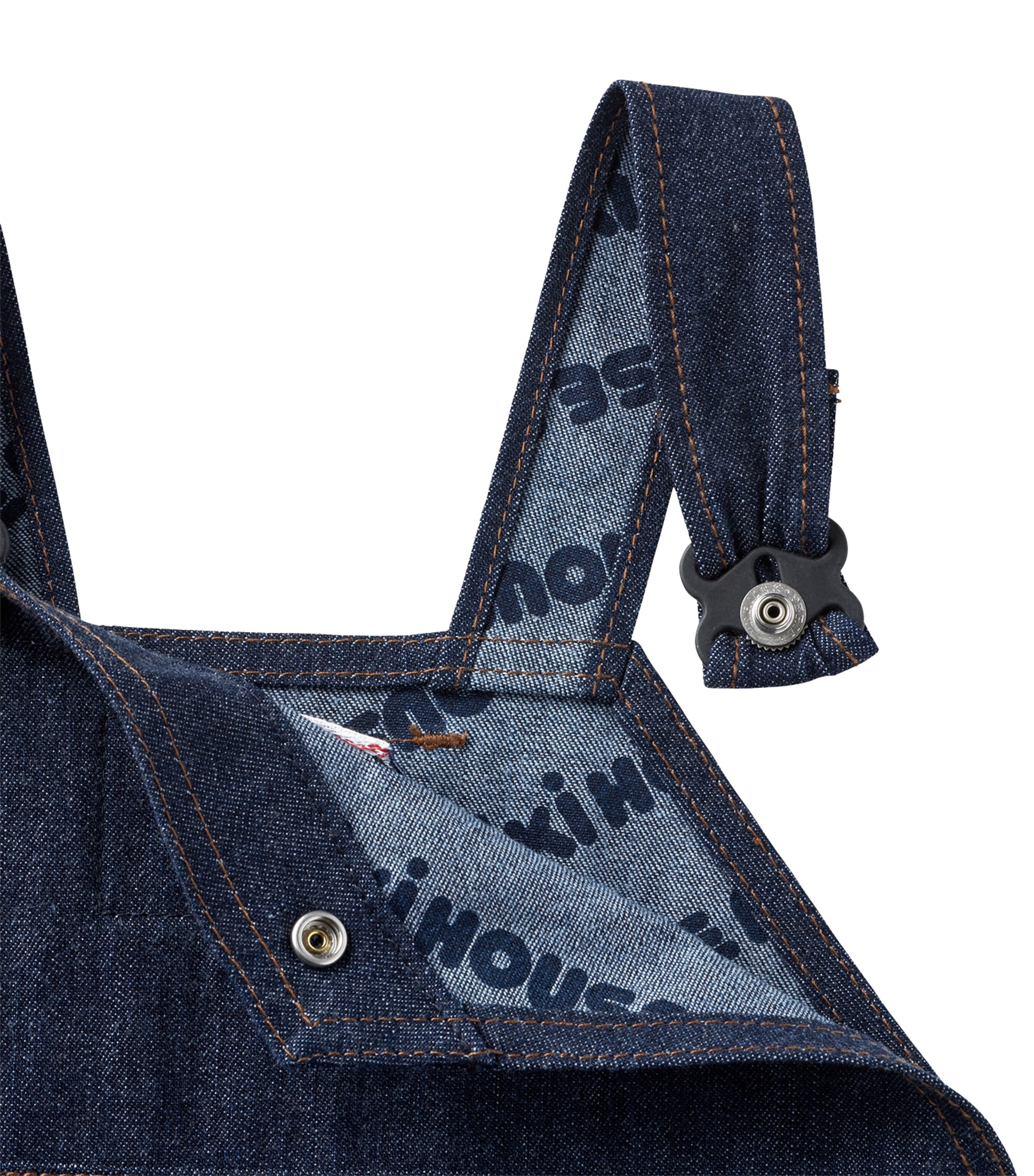 Denim Dungaree Dress (2-4 Years) 33 Image 4