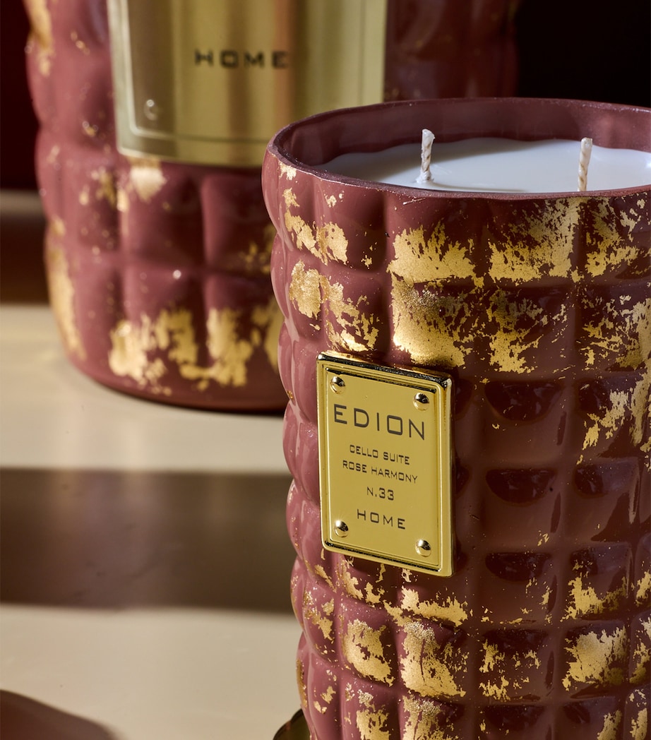 EDION No.33 Cello Suite Rose Harmony Candle (300g) Pink Image 3