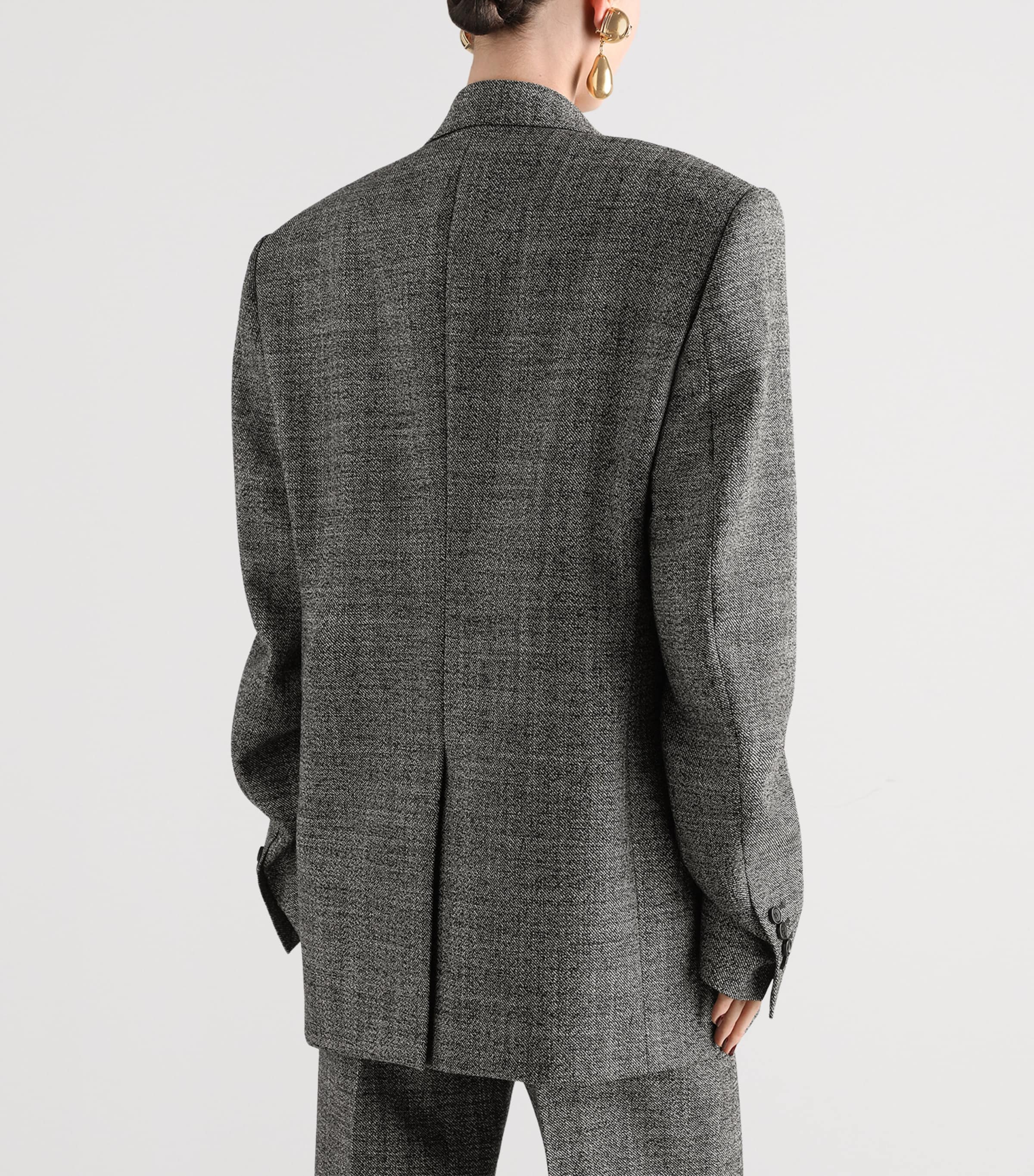 Dolce&Gabbana Womens Virgin Wool Oversized Blazer Fantasy (not P Image 4