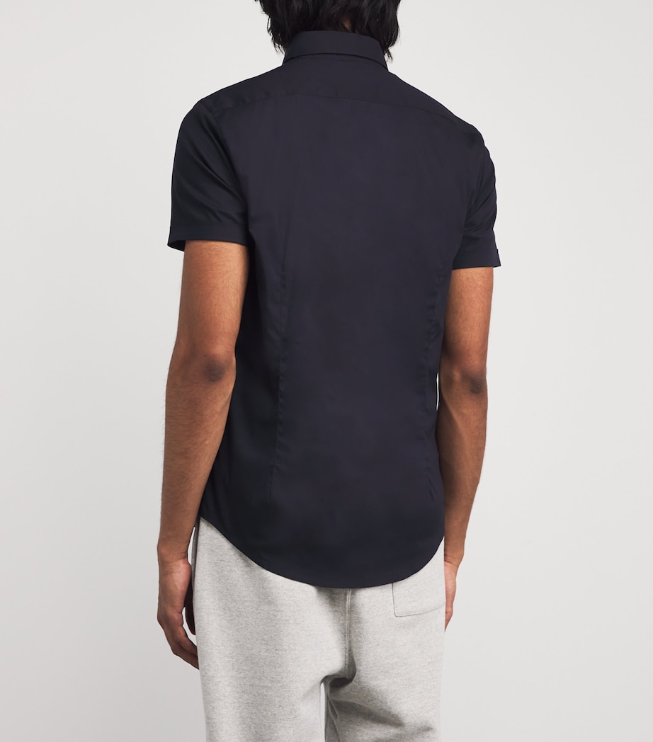 Cotton-Blend Short-Sleeve Shirt 934 Image 4