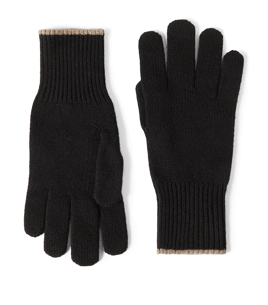Brunello Cucinelli Cashmere Gloves Image 1