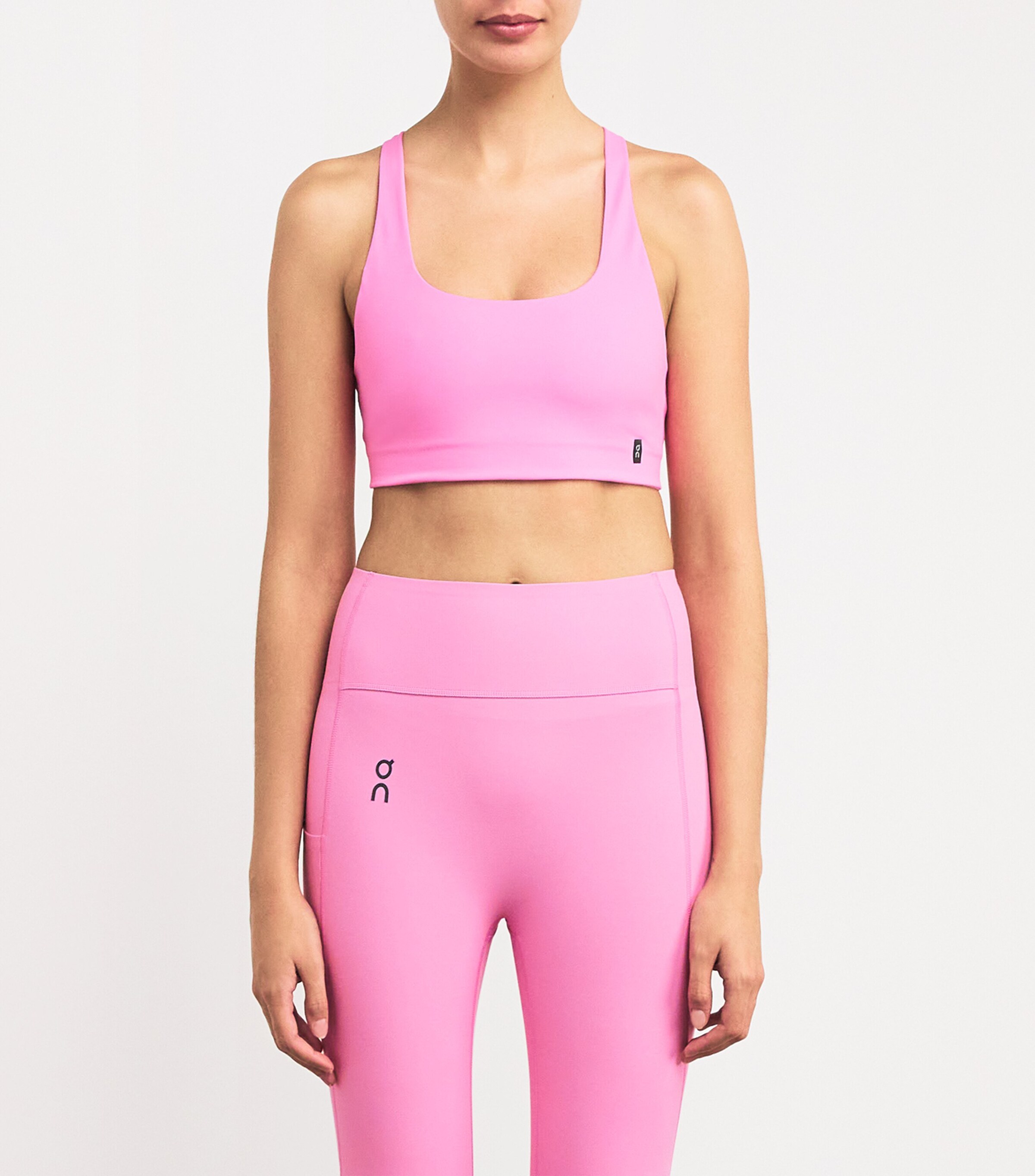 Studio Low-Impact Sports Bra RASPBERRY Image 3