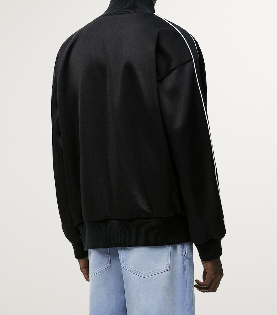 Monogram Track Jacket BLACK Image 4