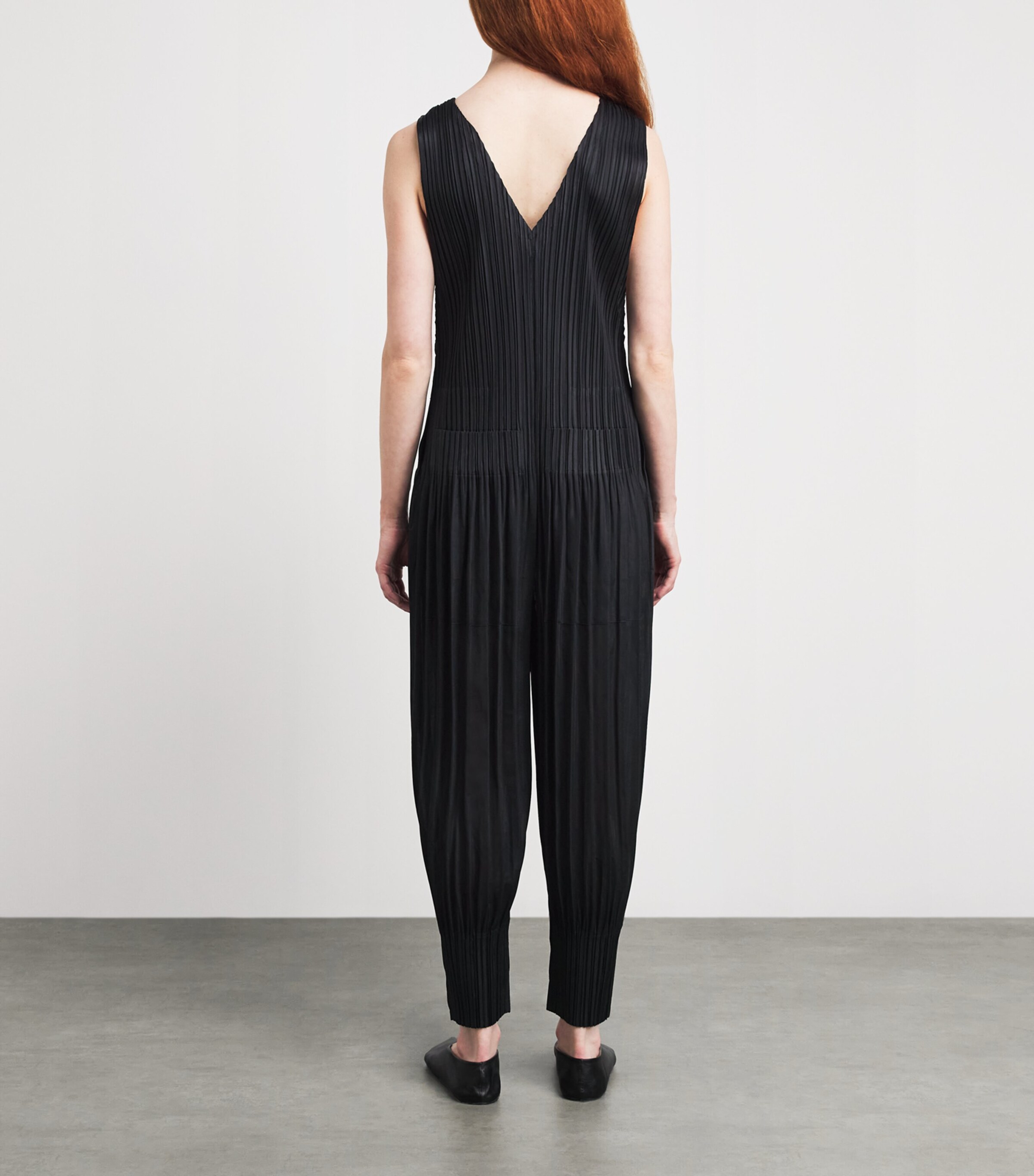 Pleats Please Issey Miyake Womens Fluffy Basics Jumpsuit Image 4