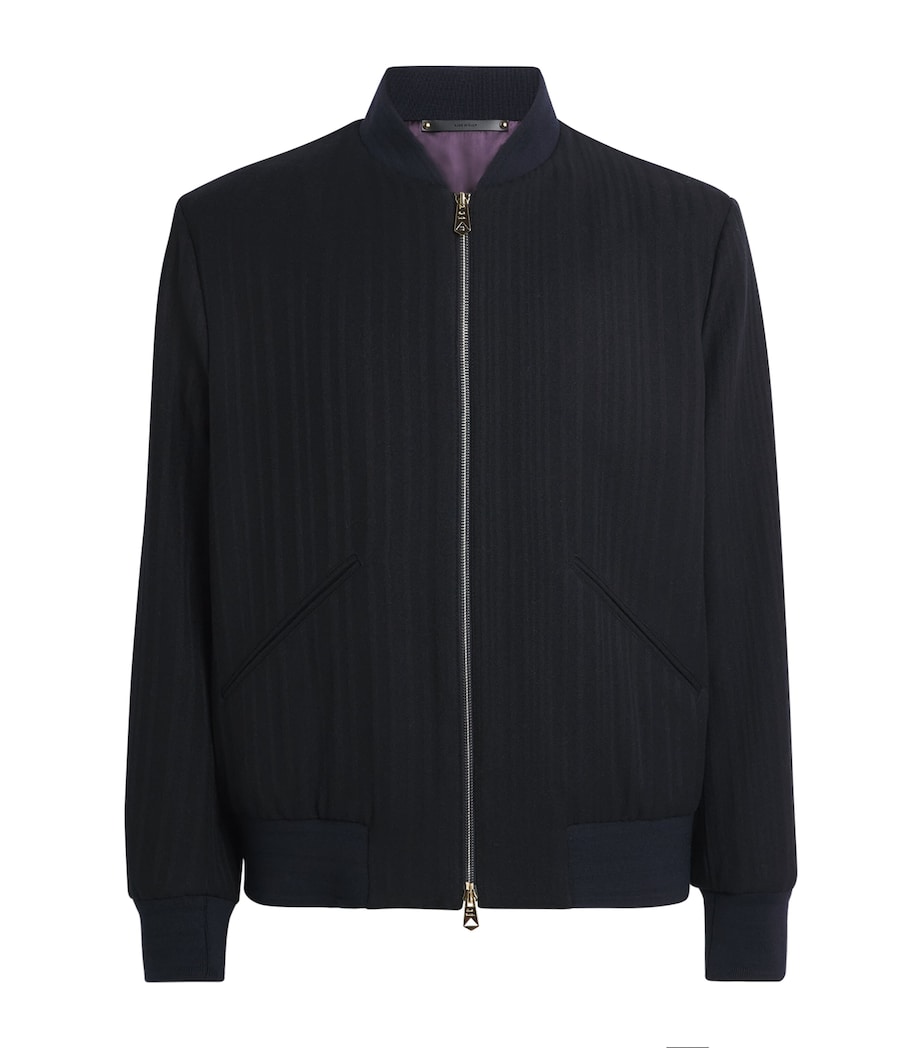 Wool-Cashmere Bomber Jacket 49_VERY DARK NAVY Image 1