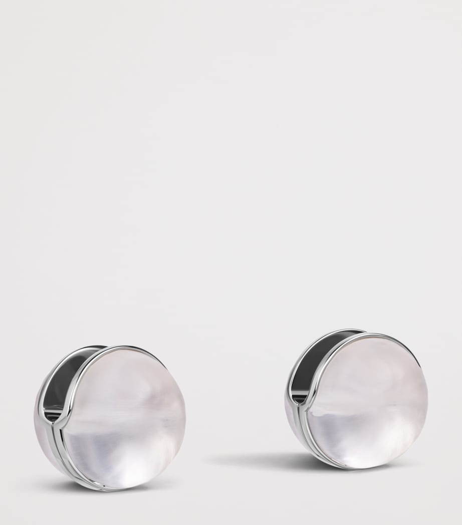 Alaïa Glass Sphere Earrings Noir Image 2