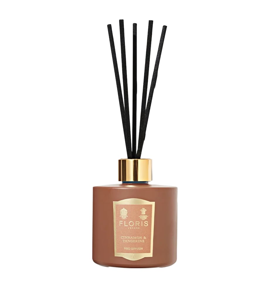 Floris Cinnamon & Tangerine Diffuser (200ml) Grey/burnt Orange Image 1