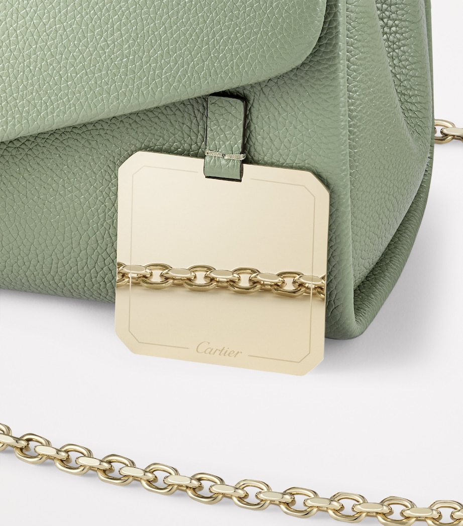 Small Panthère Graphique de Cartier Shoulder Bag SAGE GREEN Image 6