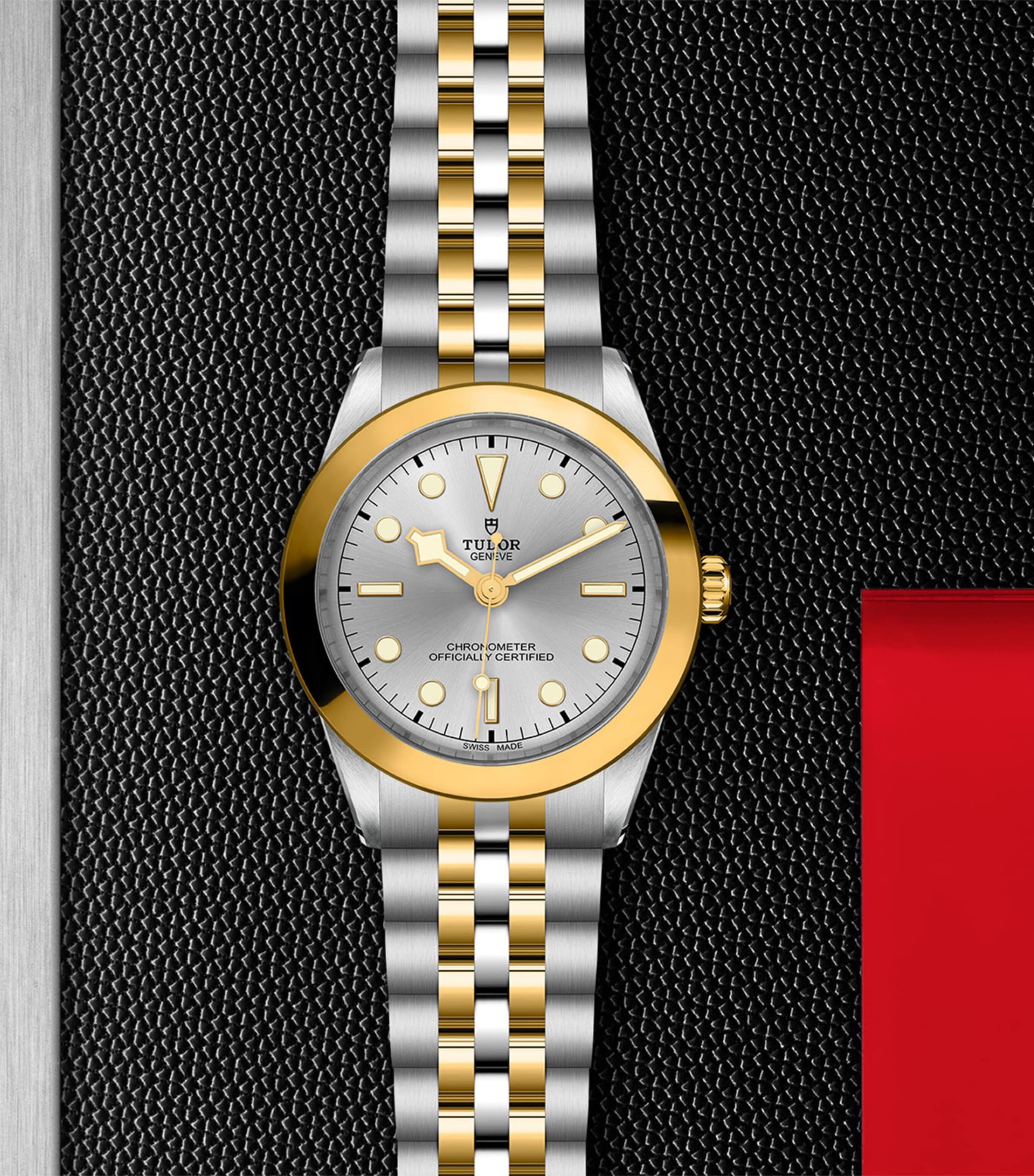 TUDOR Black Bay One Stainless Steel and Yellow Gold Watch 39mm Silver Image 3