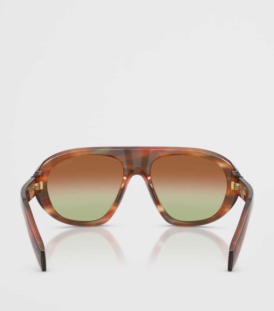 Acetate PR C05S Irregular Sunglasses 24G70T Image 4