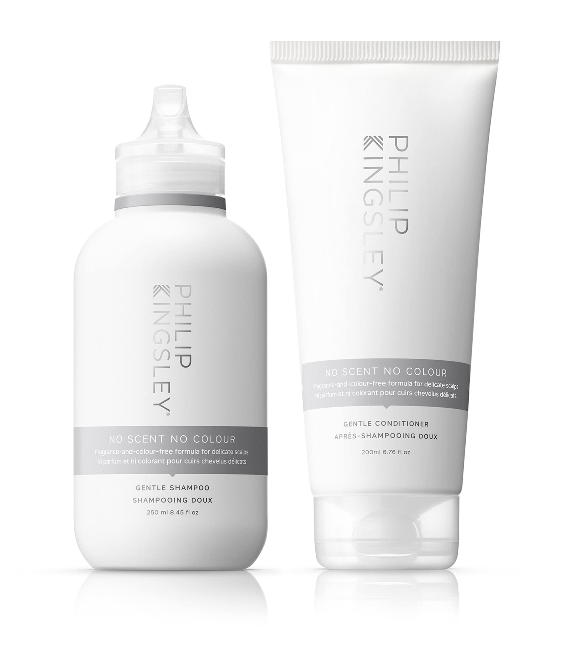 Philip Kingsley No Scent No Colour Shampoo and Conditioner Gift Set | Haircare | Shampoo | Conditioner | Beauty Gift Sets | Haircare Gift Sets | Designers | Philip Kingsley