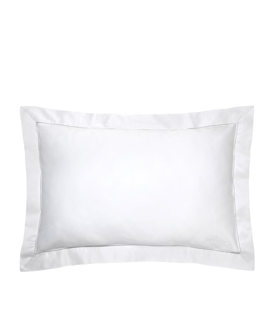 Rl 624 Standard Oxford Pillowcase (50cm x 75cm) WHITE Image 2