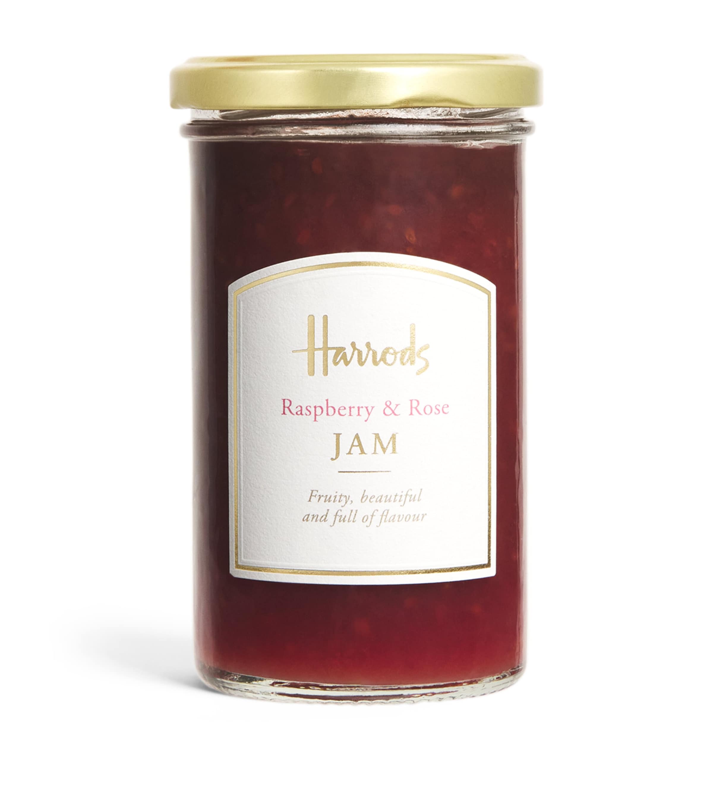 Harrods Raspberry & Rose Jam (320g) Image 2