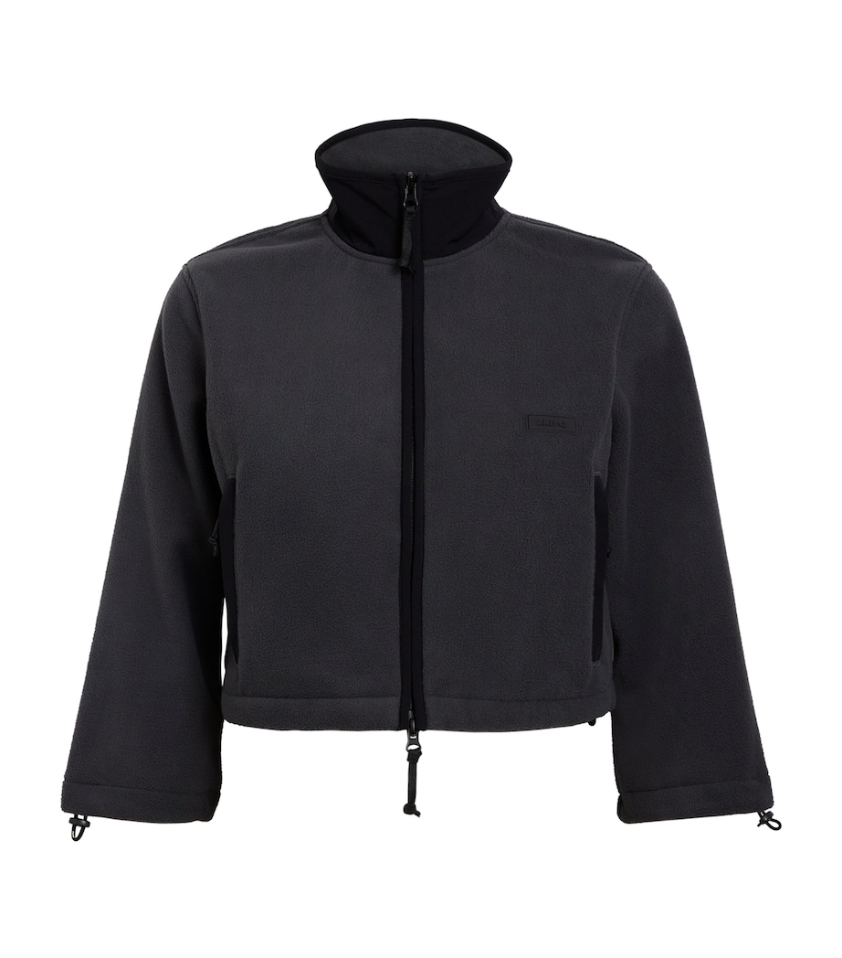 Cropped Fleece Jacket ASH Image 1