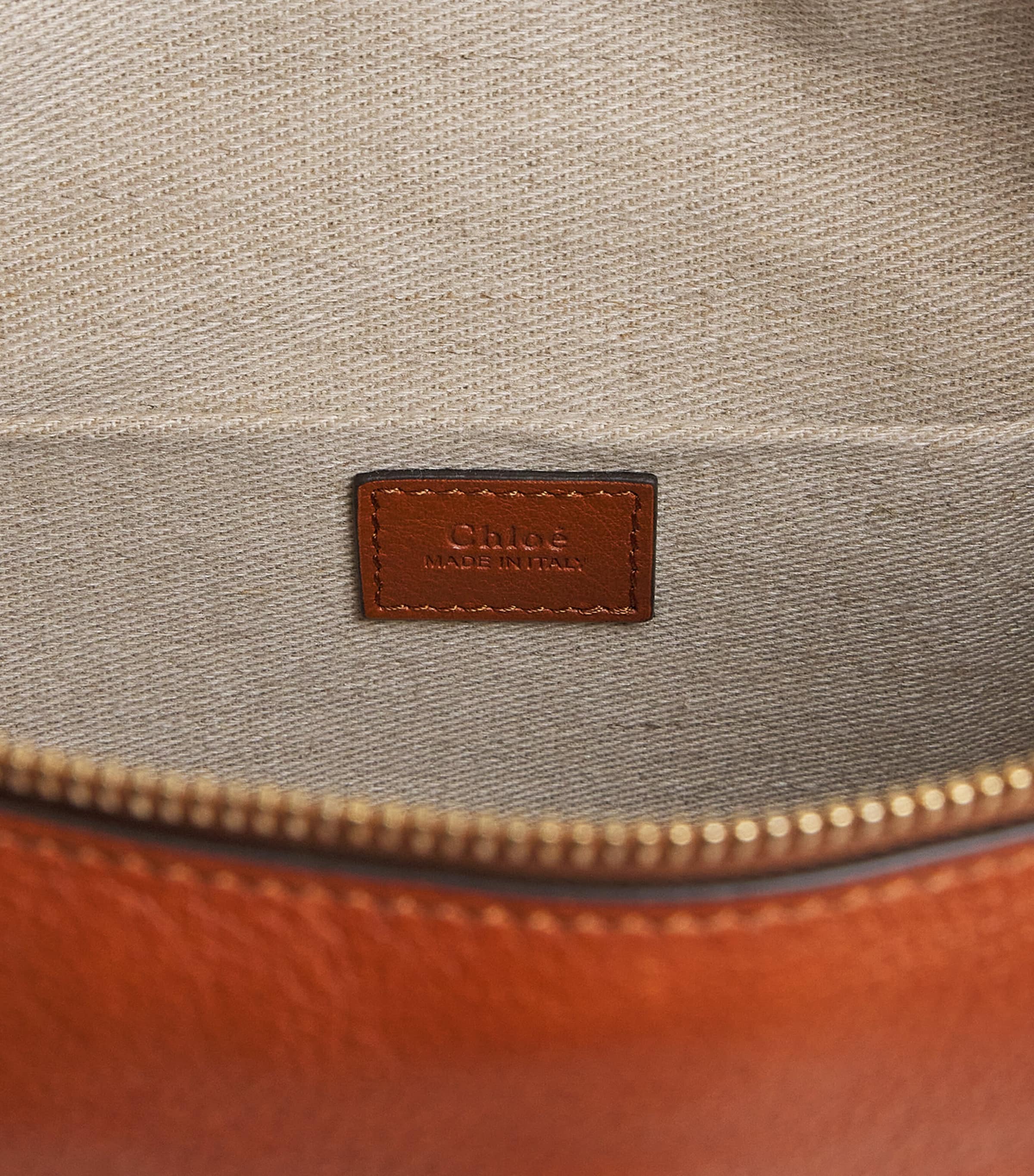 Medium Leather Marcie Shoulder Bag CLAY BROWN Image 4