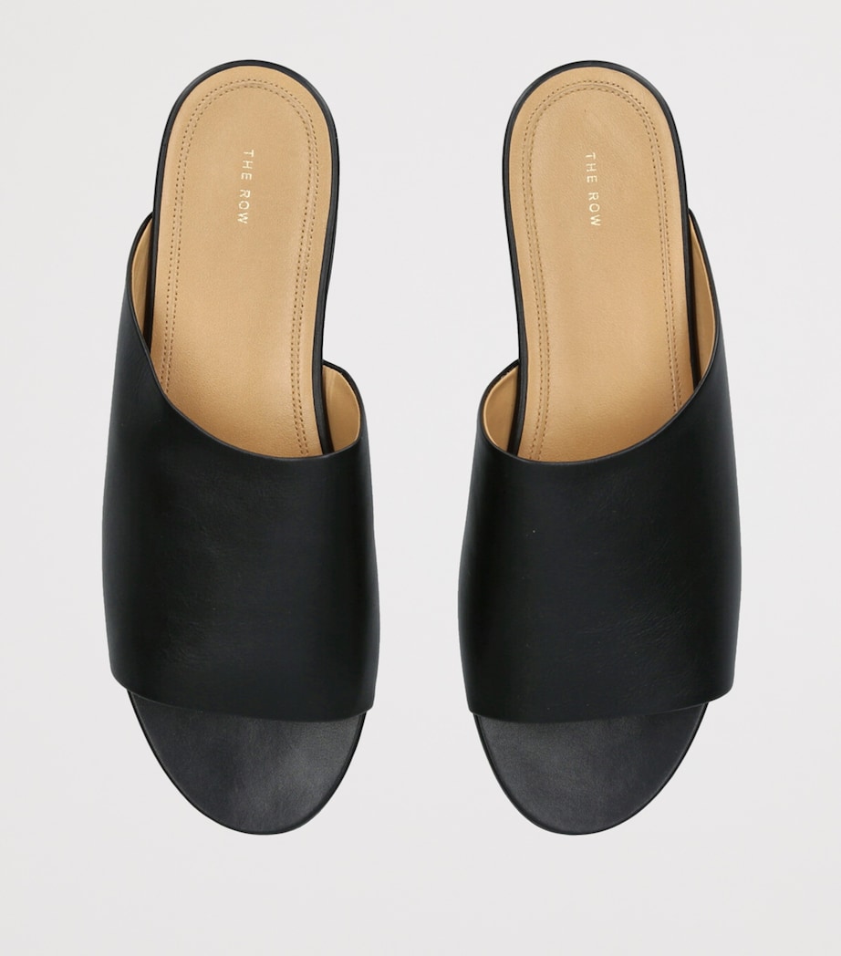 Signum Leather Slipper BLACK Image 4