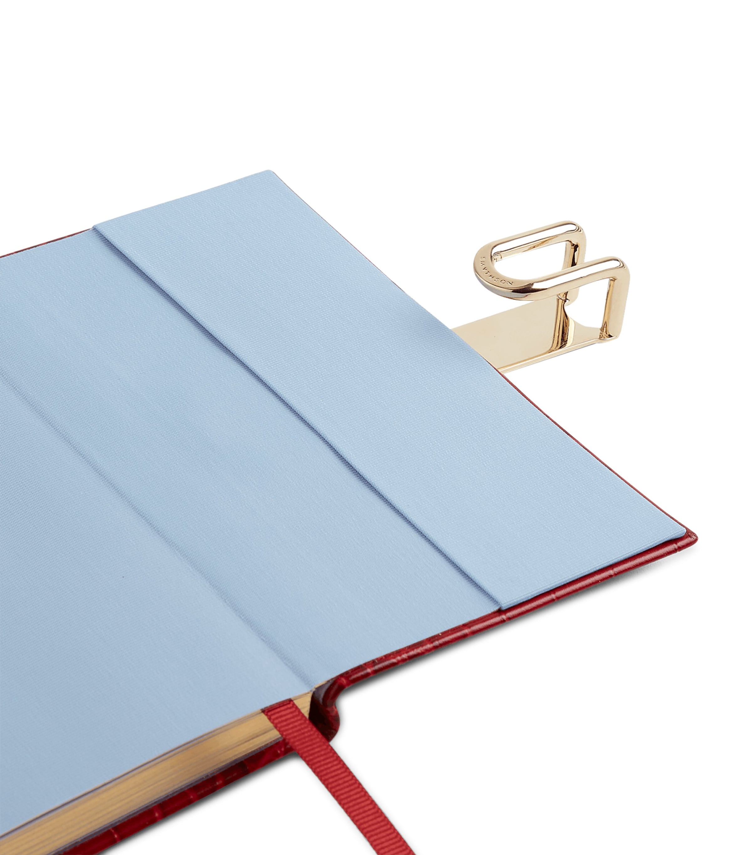 Smythson Leather Panama Weekly Diary 2027 Red Image 4