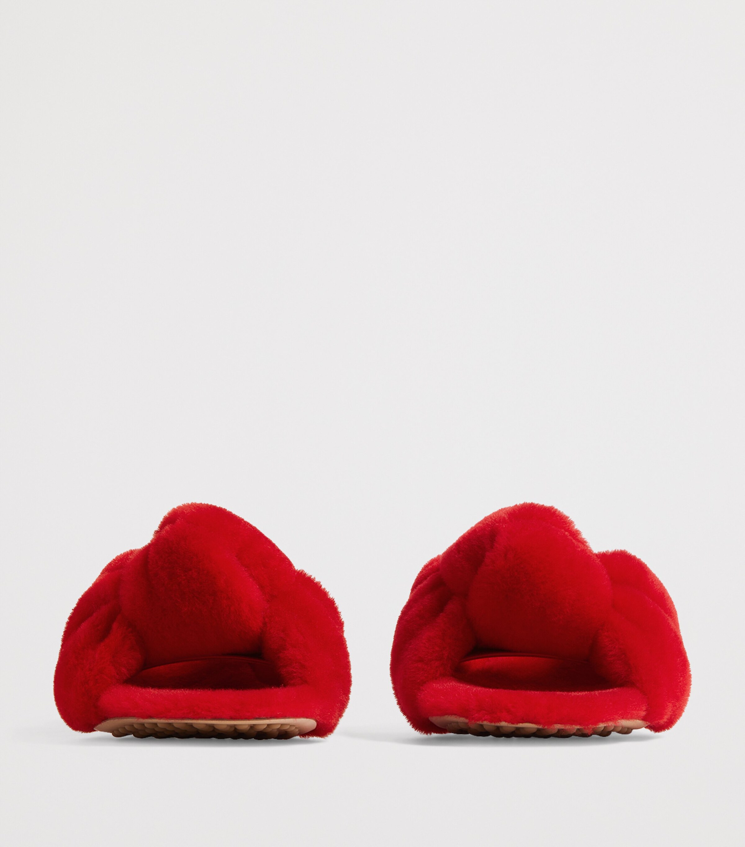Bottega Veneta Shearling Knot Mules 50 Image 3