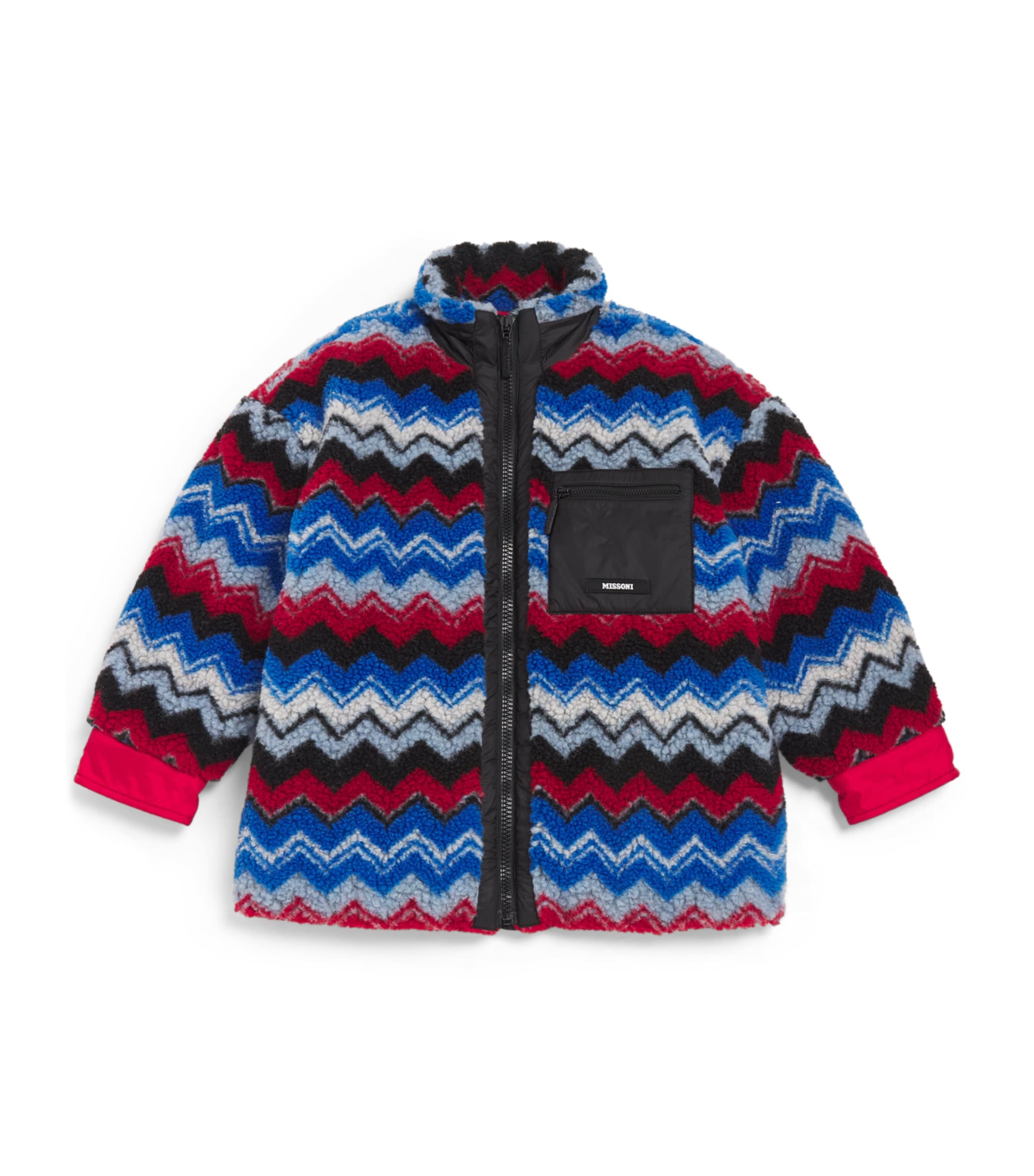 MISSONI ZIGZAG FLEECE JACKET 