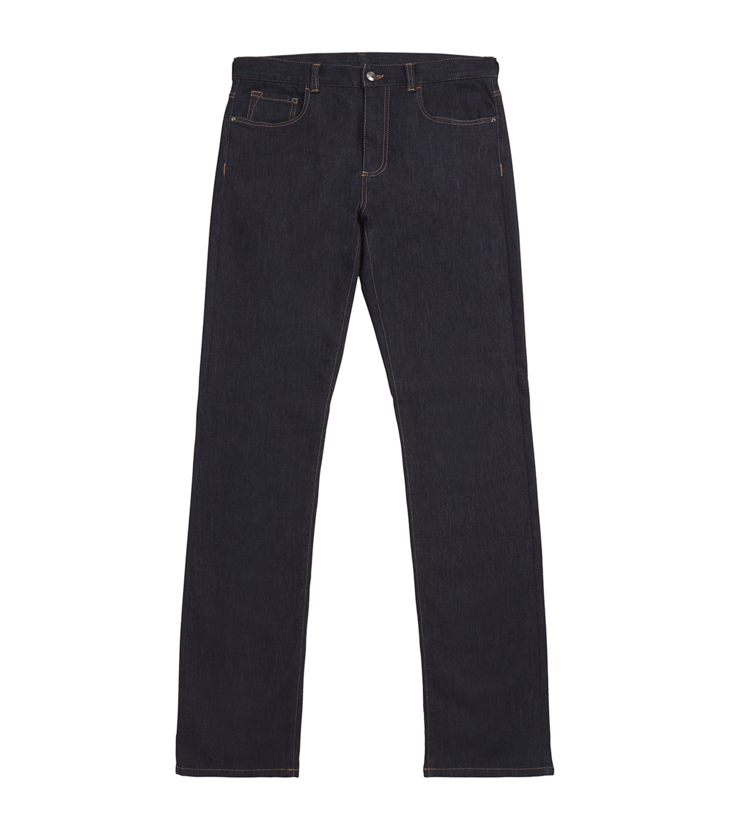 Canali Slim-fit Jeans In Black