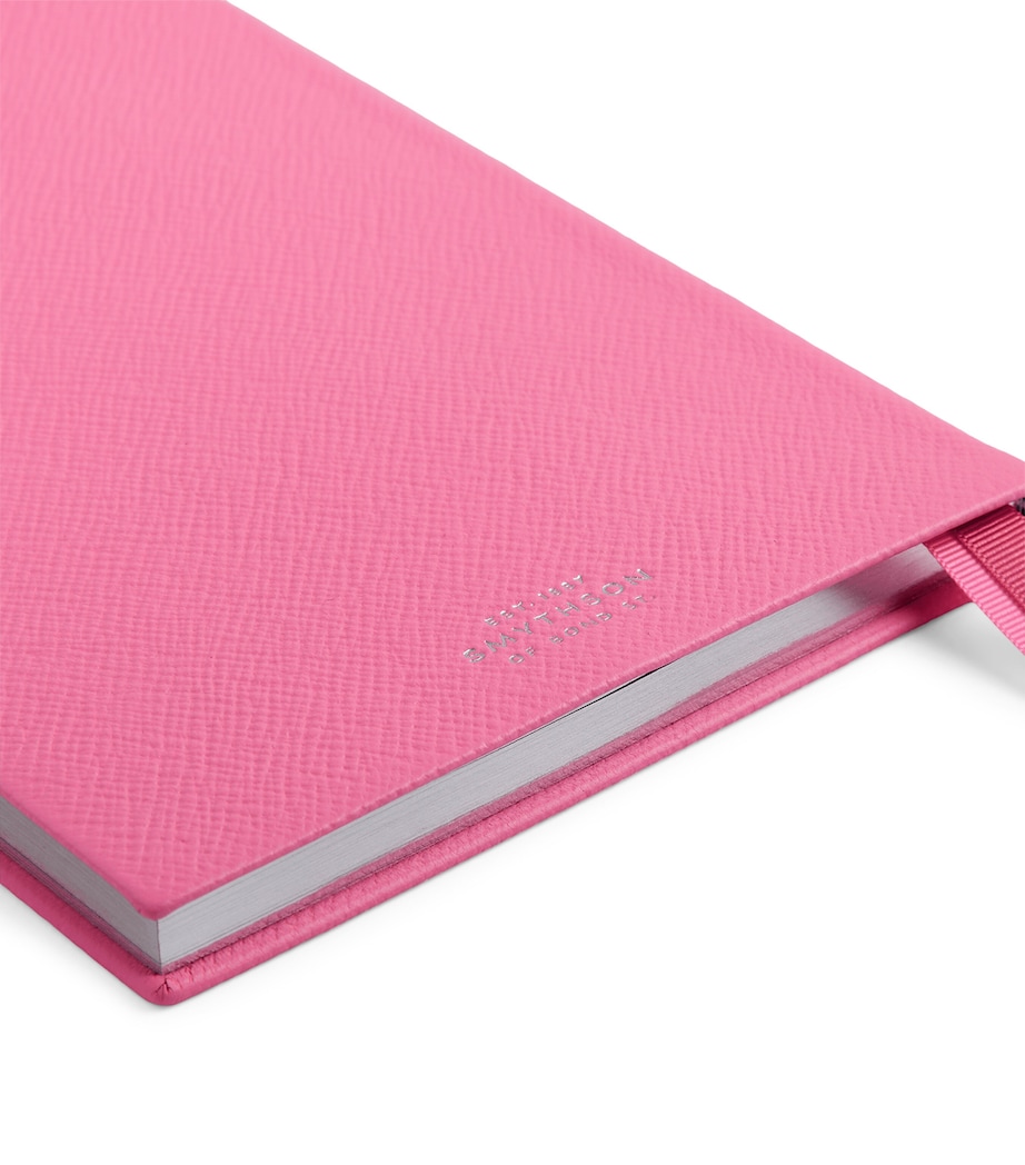 Smythson Leather Soho Weekly Diary 2027 Flamingo Image 6