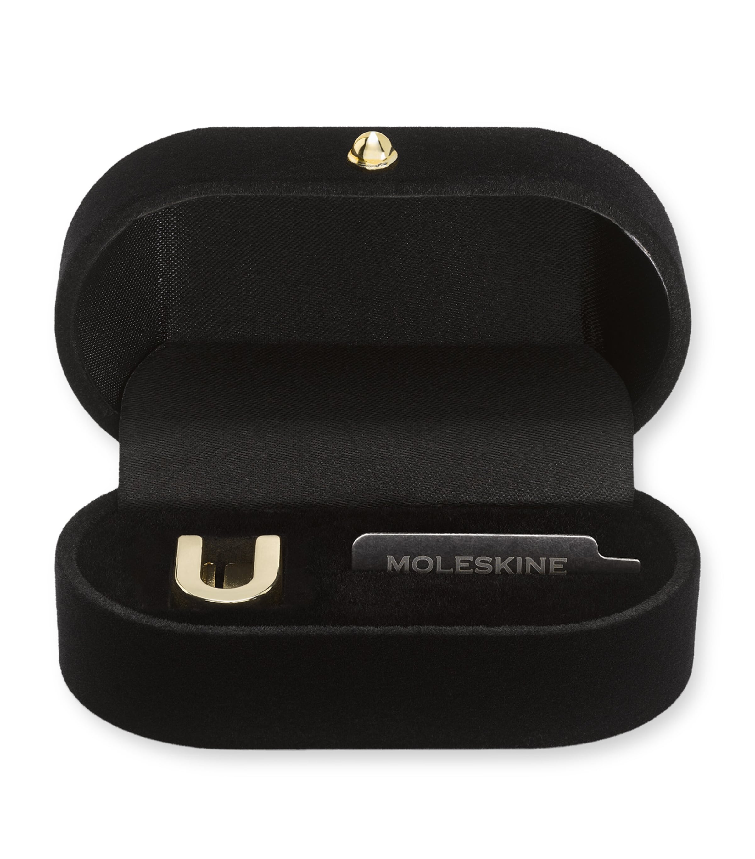 Moleskine Gold-plated U Notebook Charm In Gold