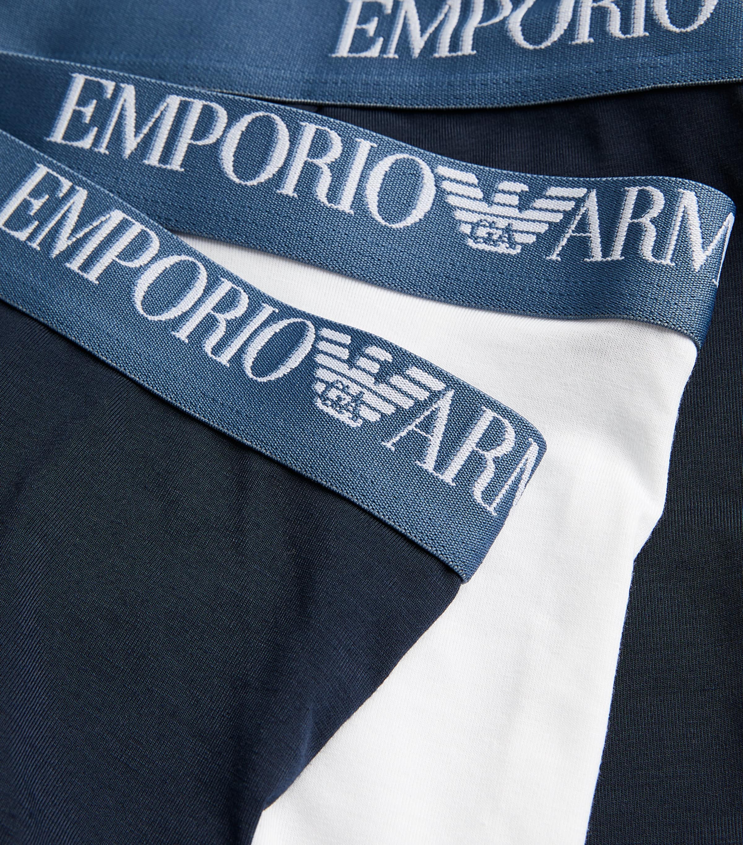 Pure Cotton Trunks (Pack of 3) 23410 WHITE/RED Image 5